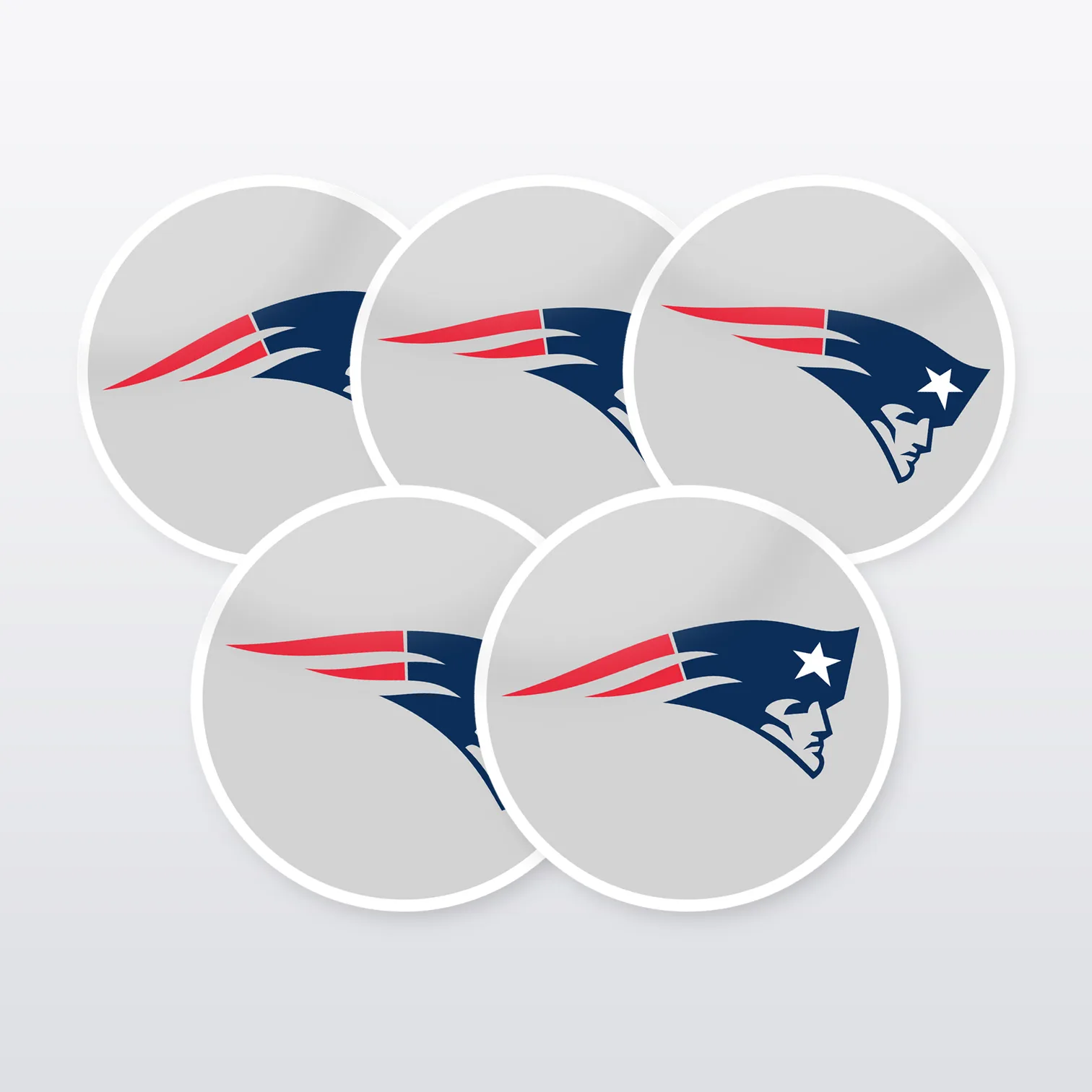 New England Patriots Aufkleber Set II