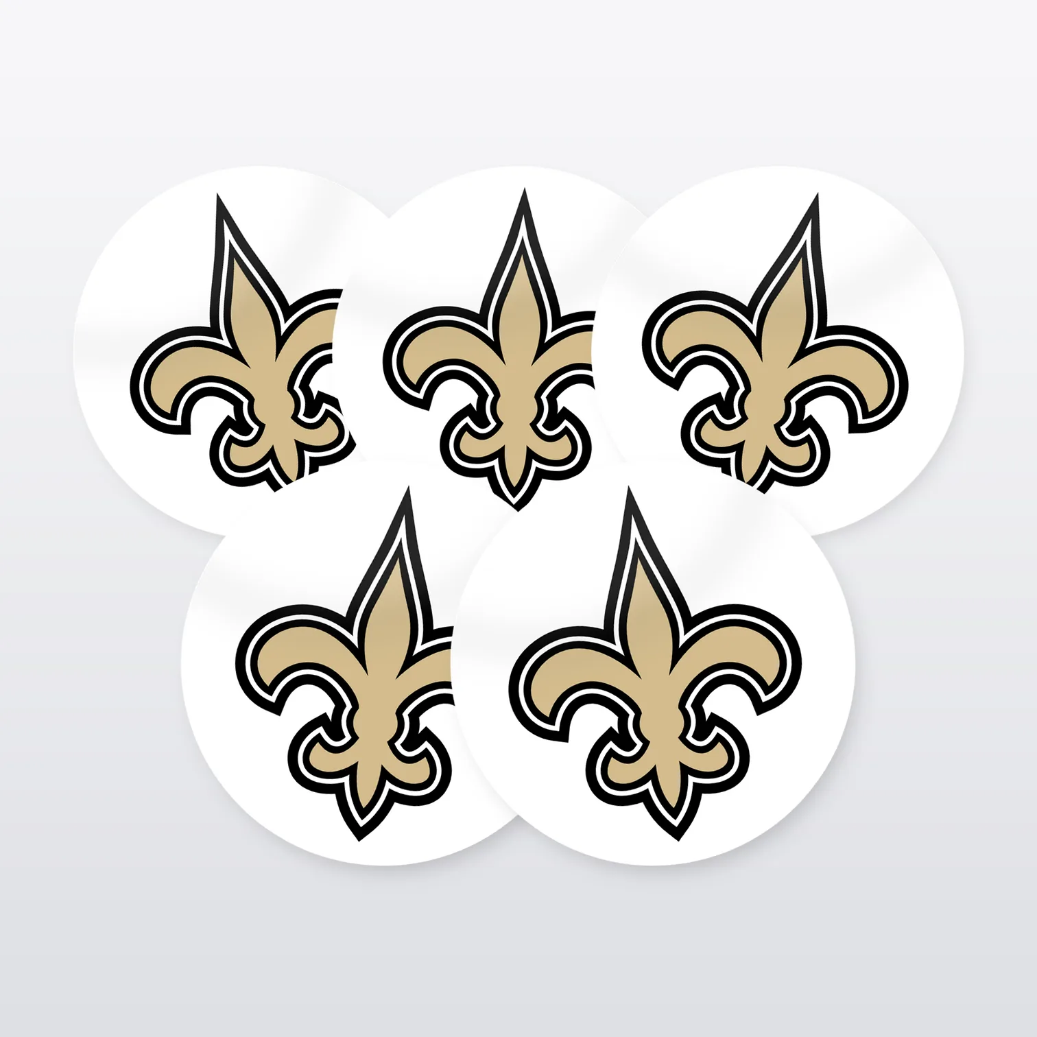 New Orleans Saints Aufkleber Set III