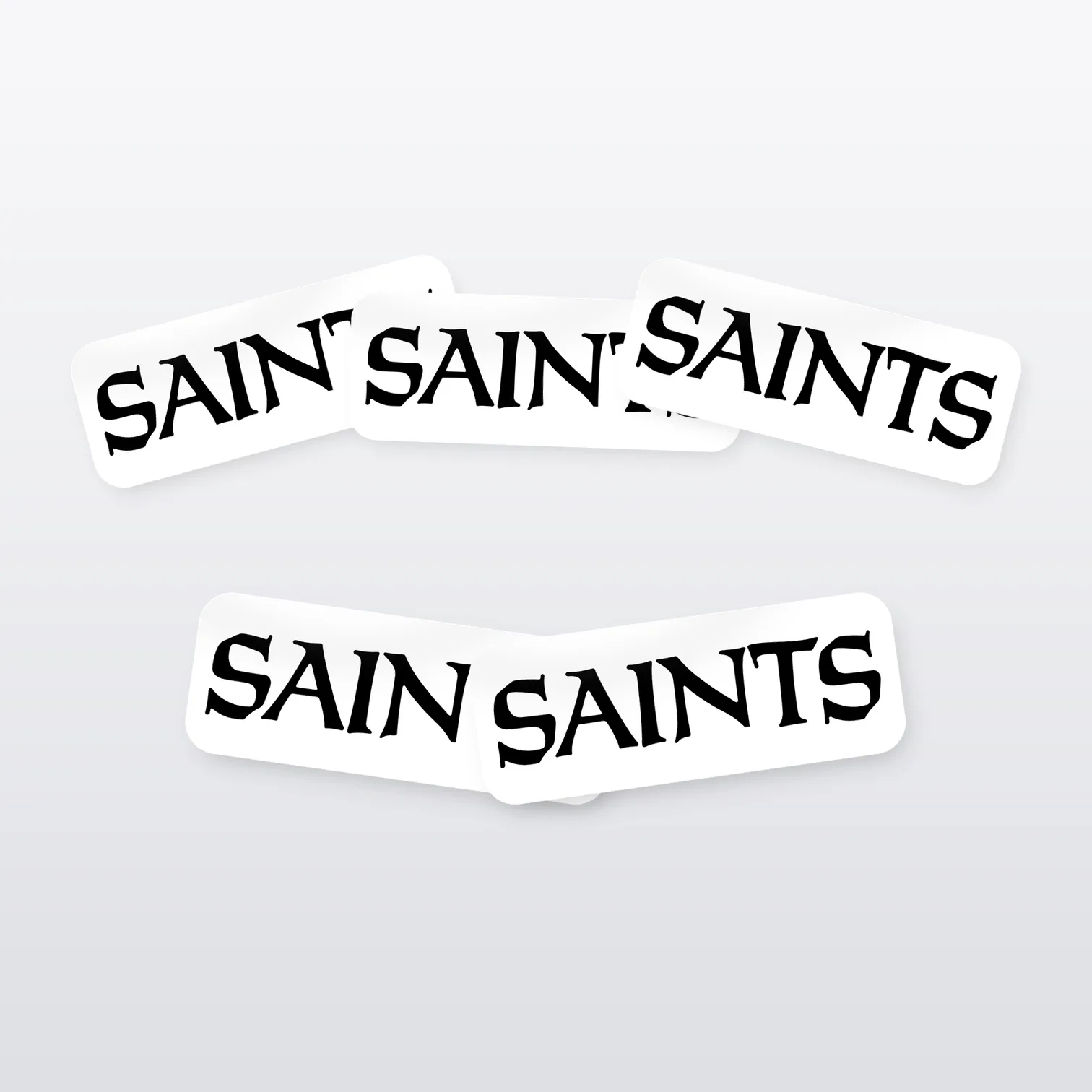 New Orleans Saints Aufkleber Set IV