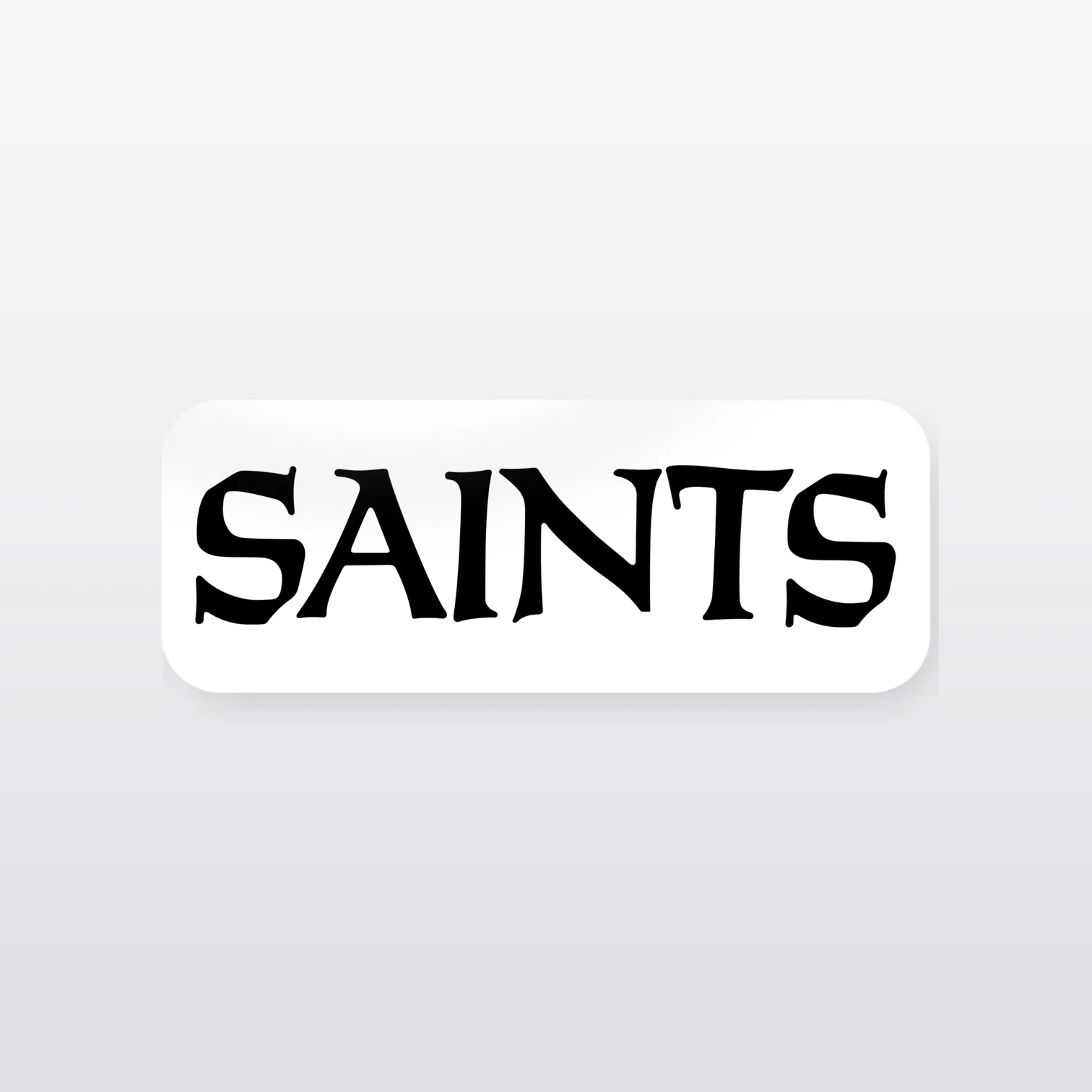 New Orleans Saints Aufkleber Set IV