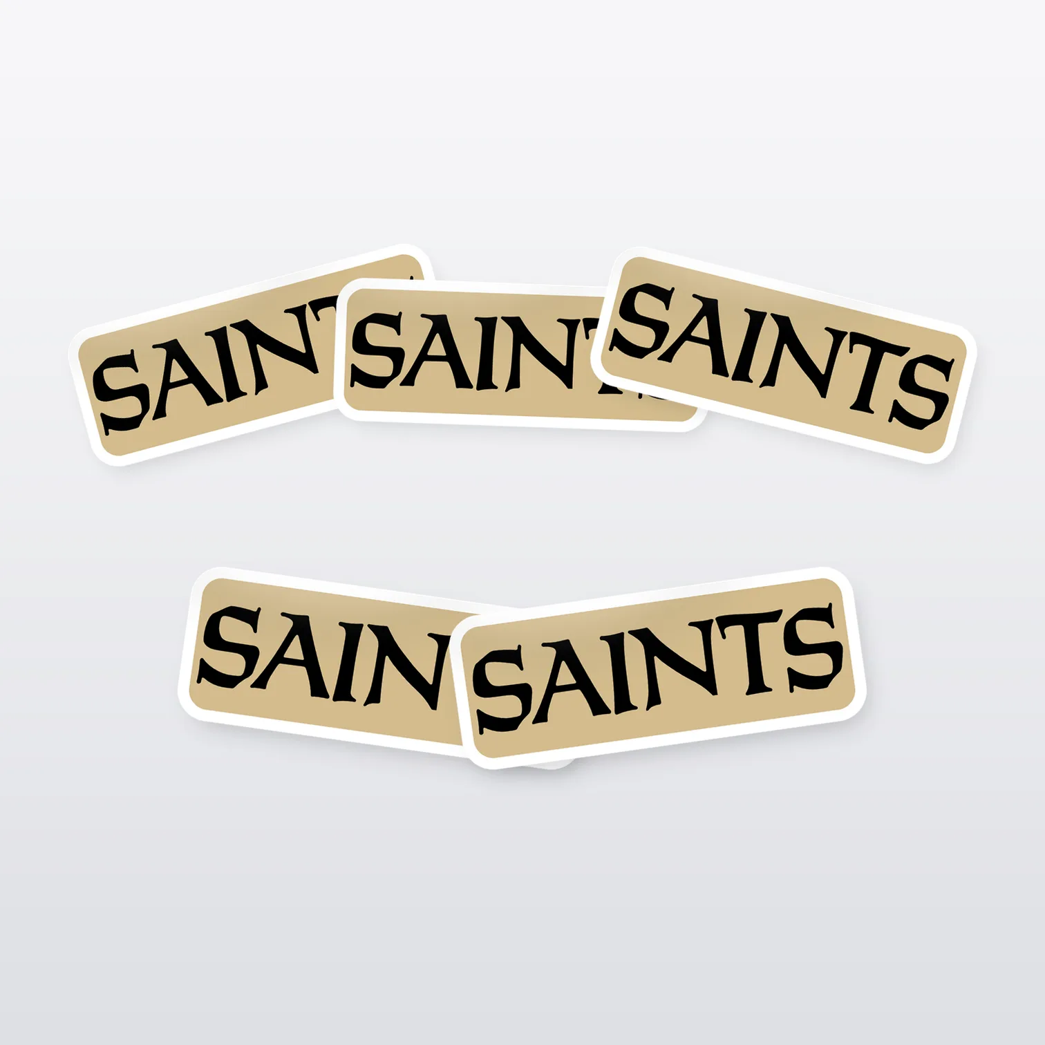New Orleans Saints Aufkleber Set V