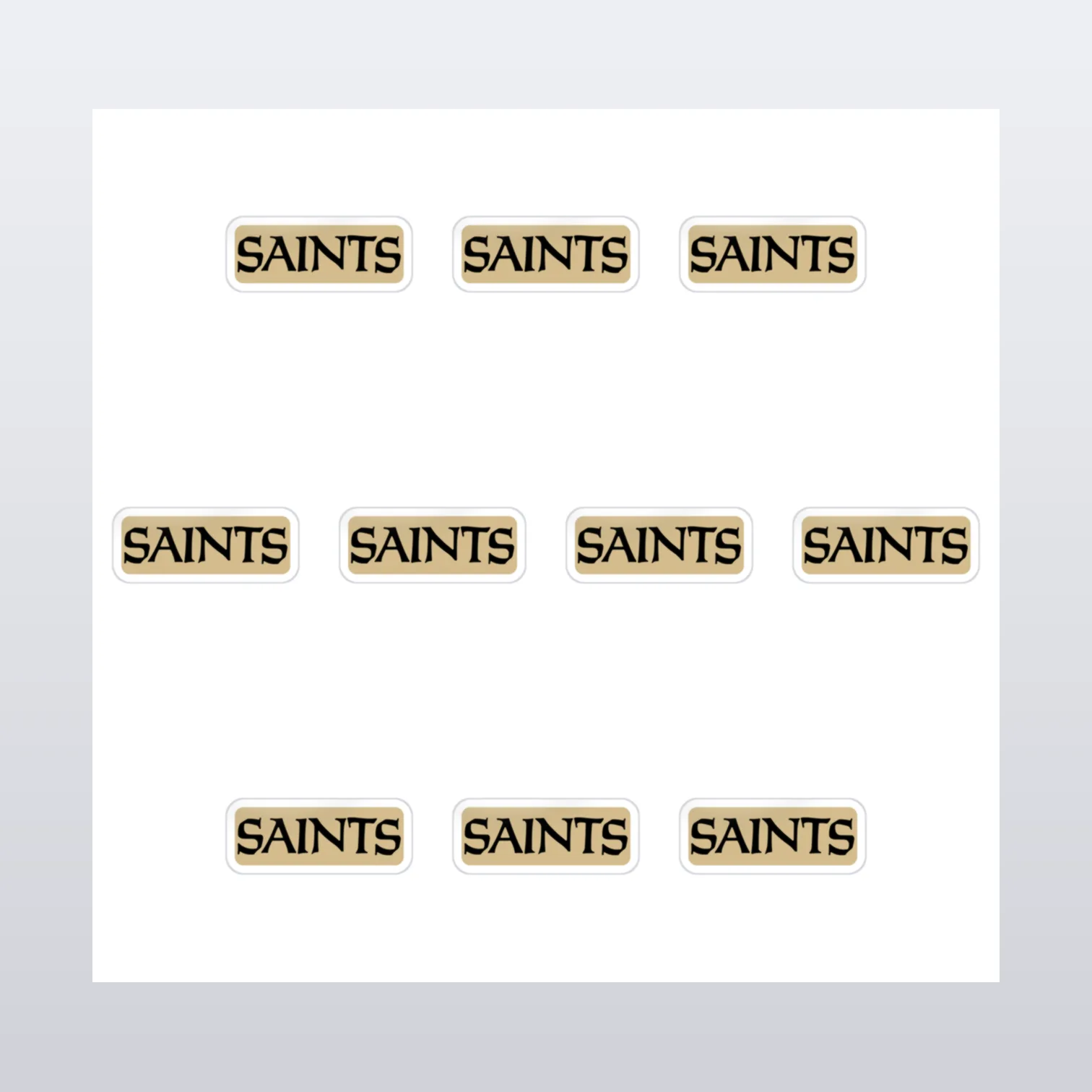 New Orleans Saints Aufkleber Set V