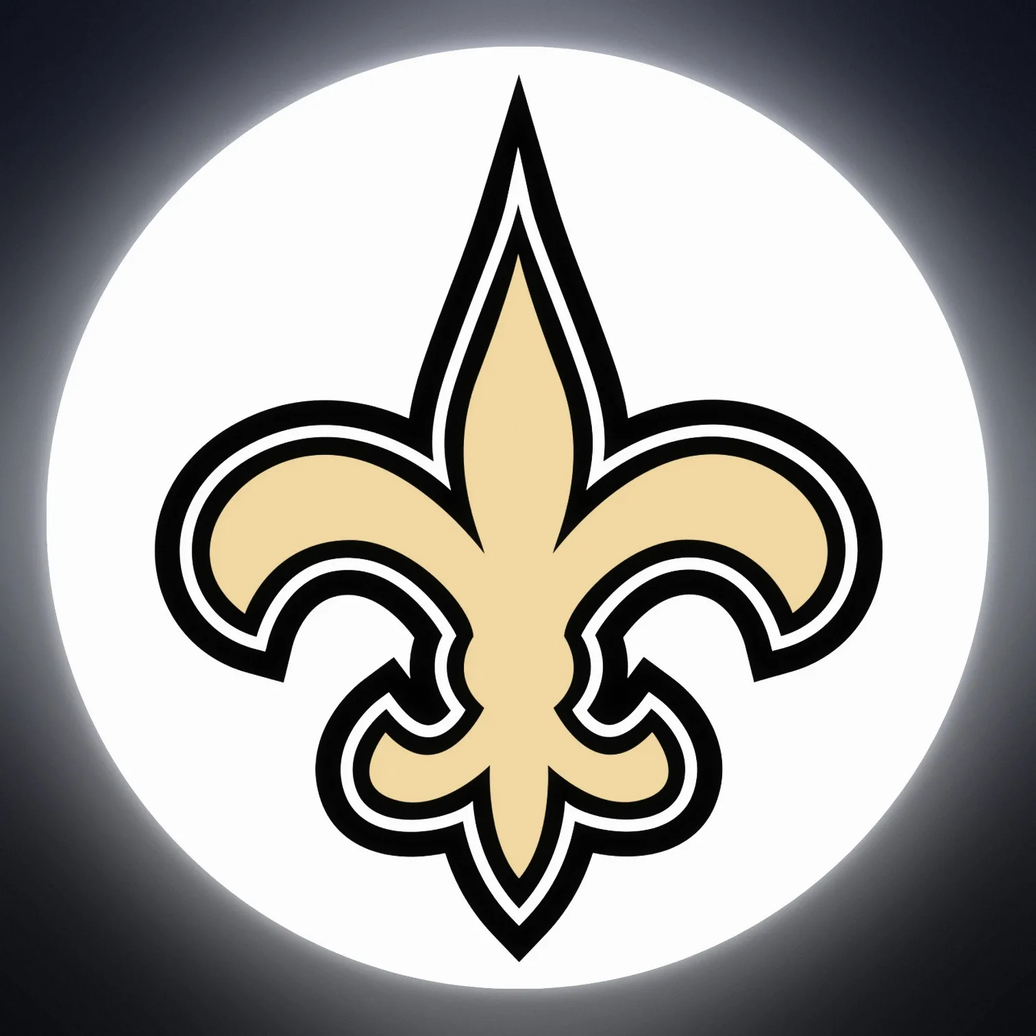 New Orleans Saints LED-Leuchte III