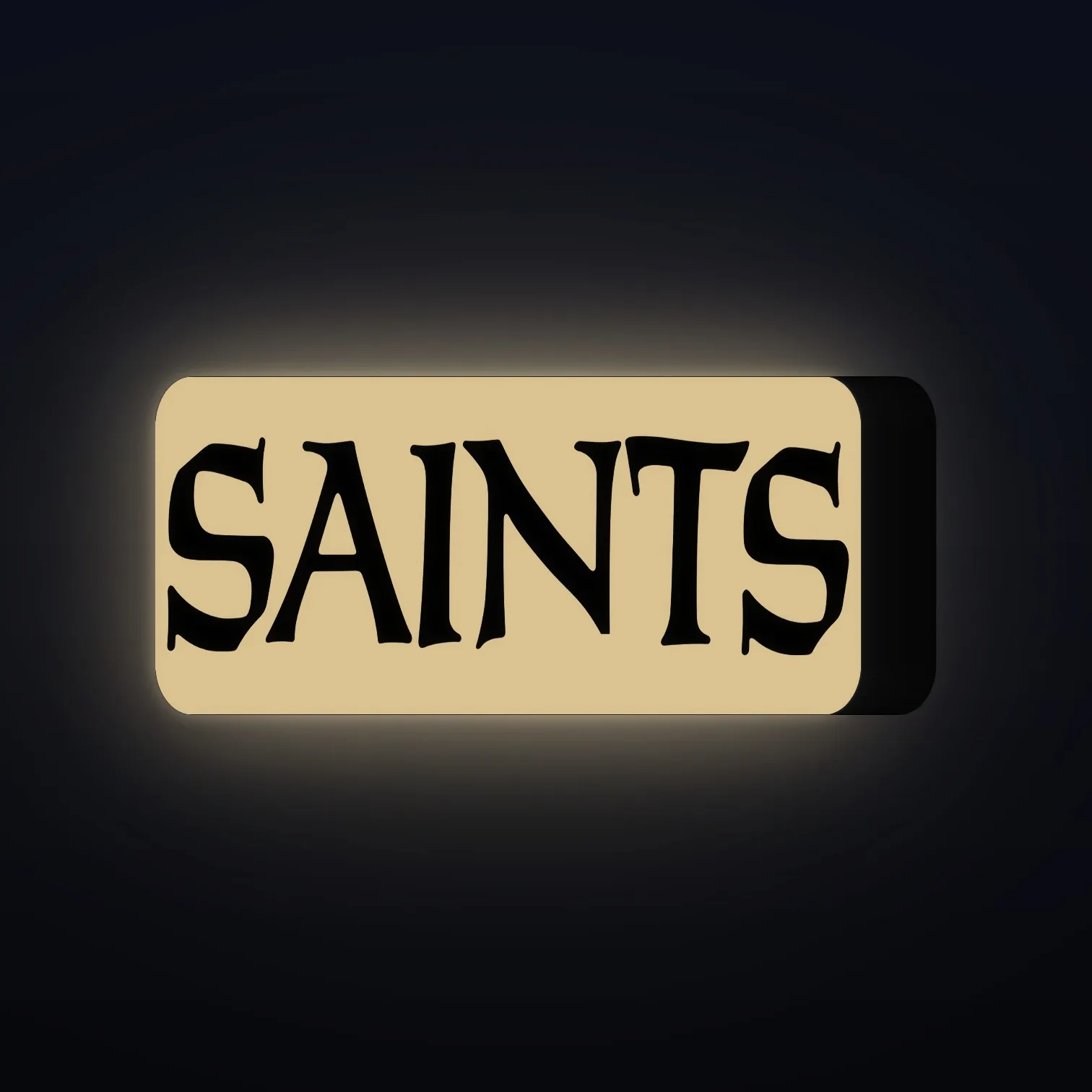 New Orleans Saints LED-Leuchte V