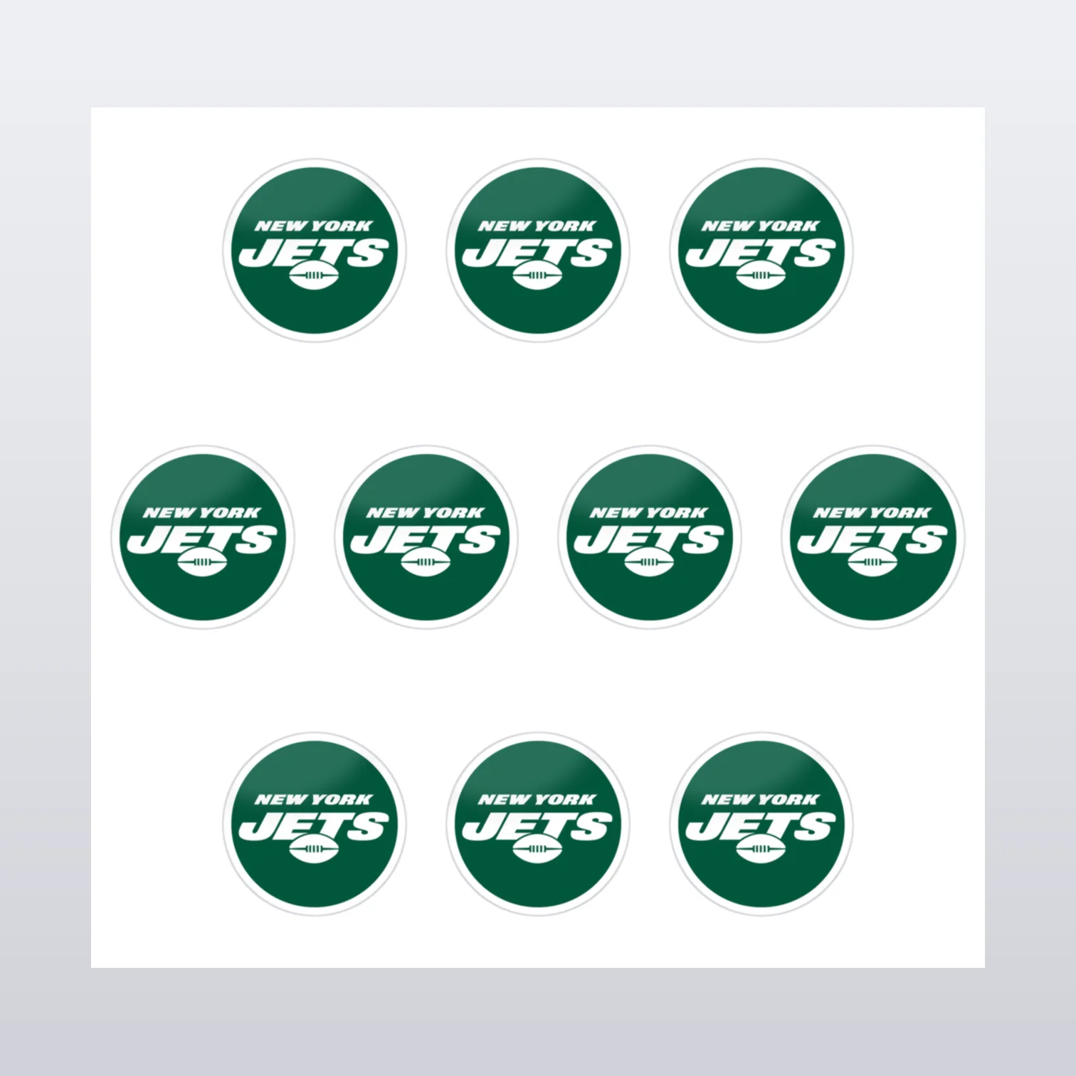 New York Jets Aufkleber Set I