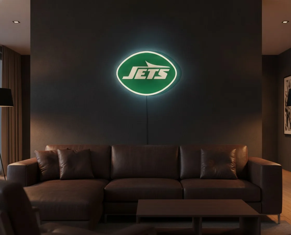 New York Jets LED-Leuchtschild