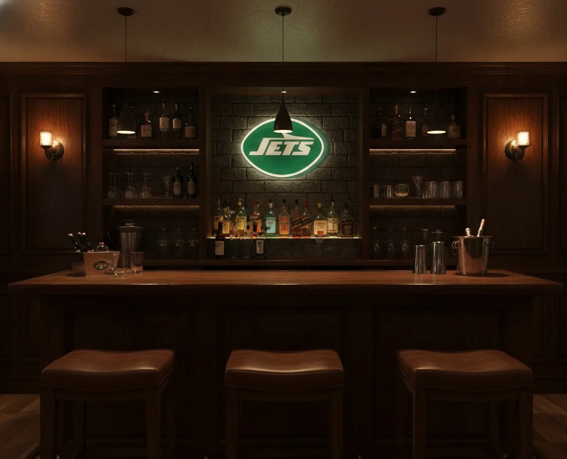 New York Jets LED-Leuchtschild