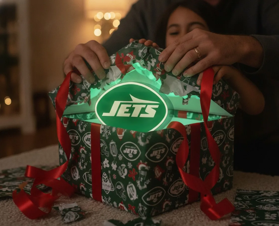 New York Jets LED-Leuchtschild
