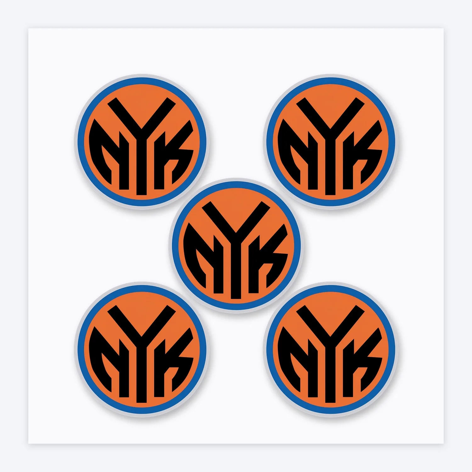 New York Knicks NBA Aufkleber Set