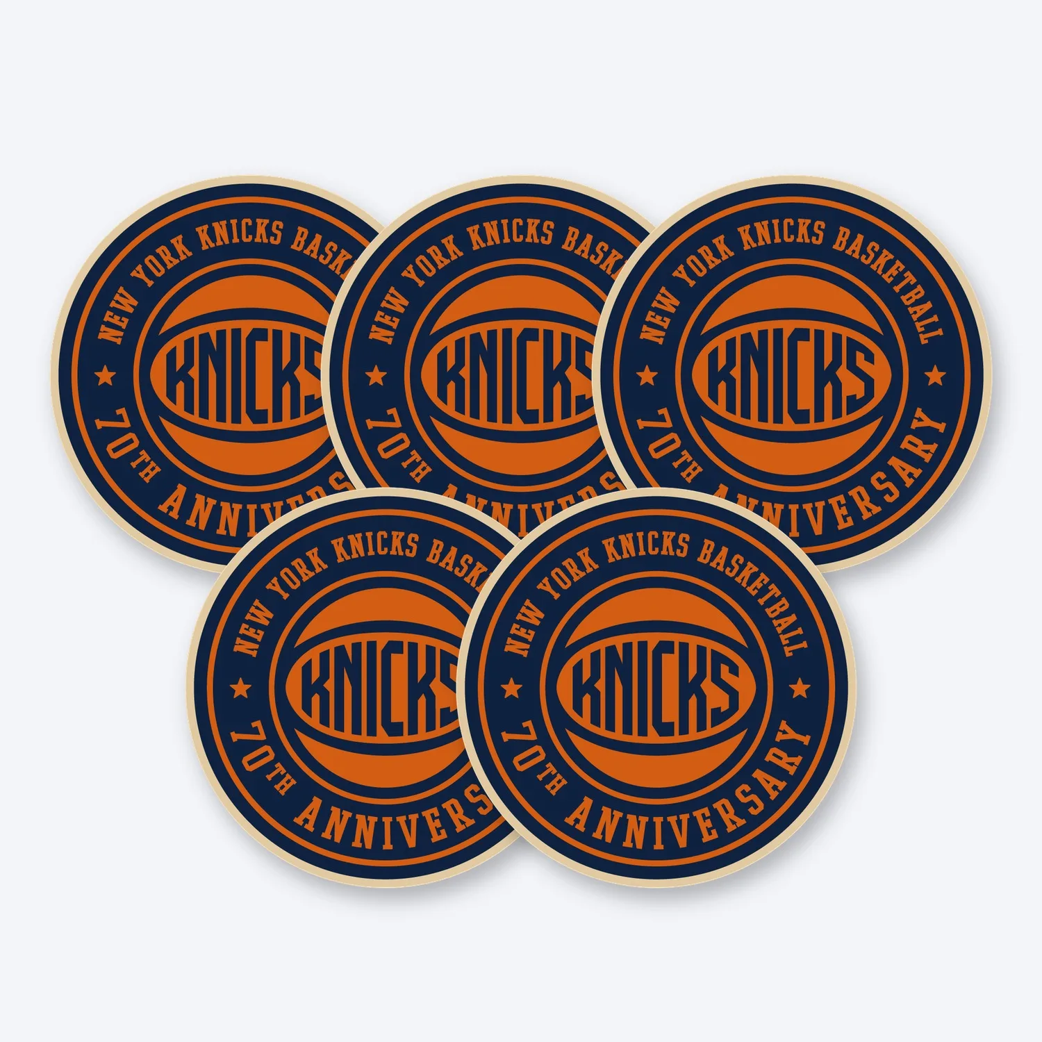 New York Knicks NBA Aufkleber Set III