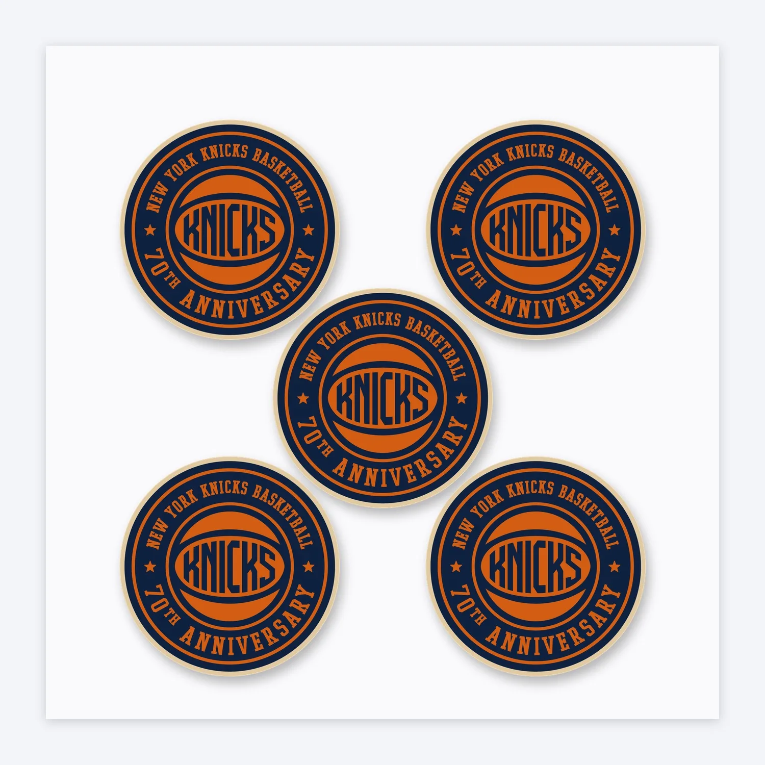 New York Knicks NBA Aufkleber Set III