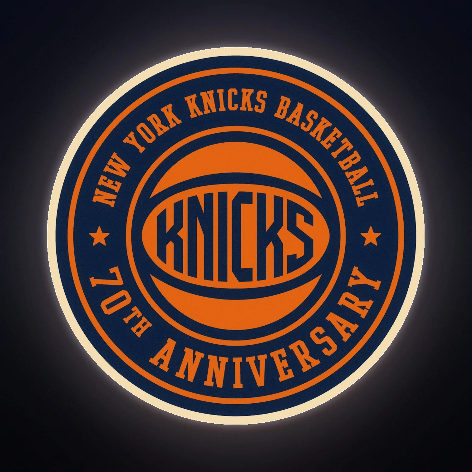 New York Knicks NBA LED-Leuchte III