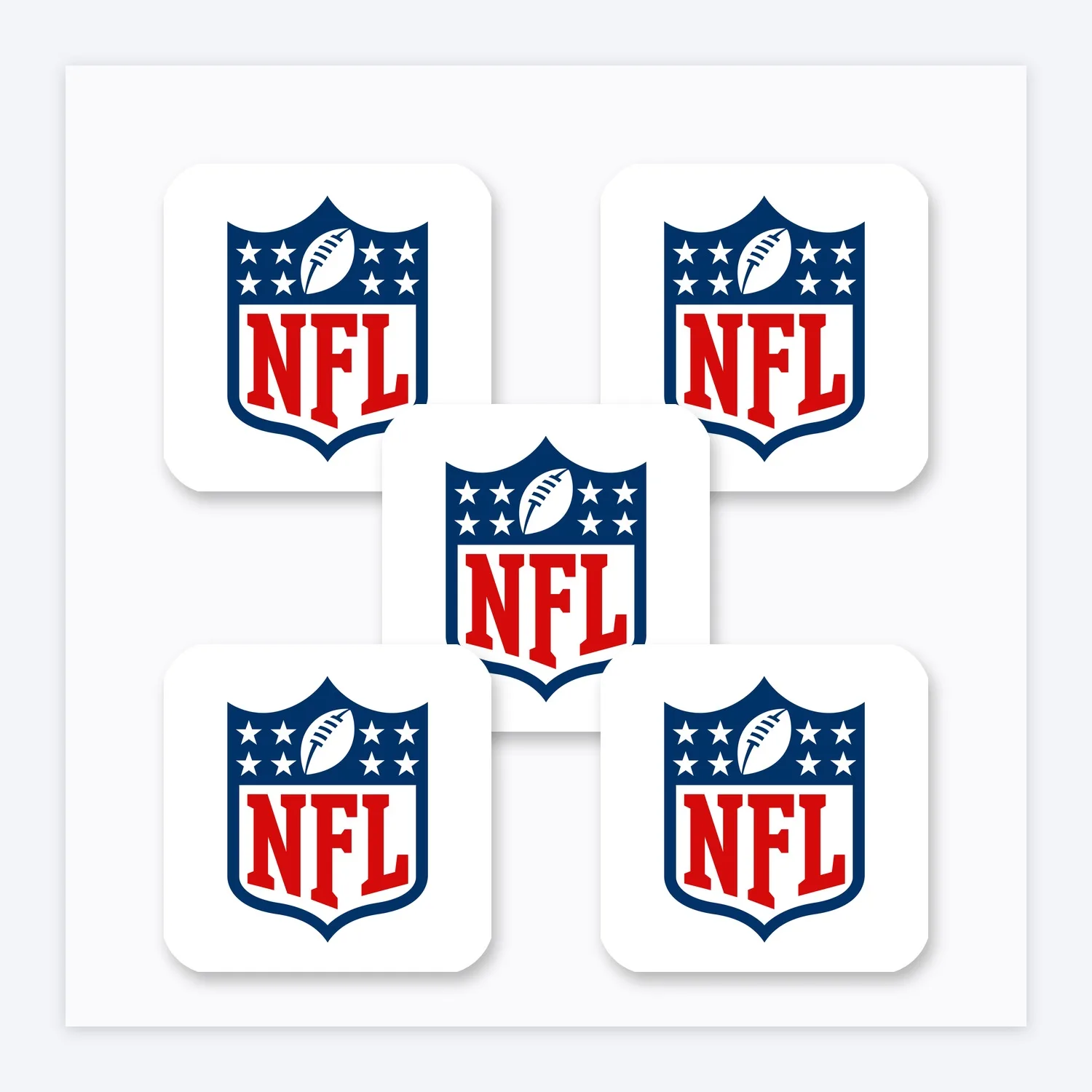 NFL National Football League Aufkleber Set