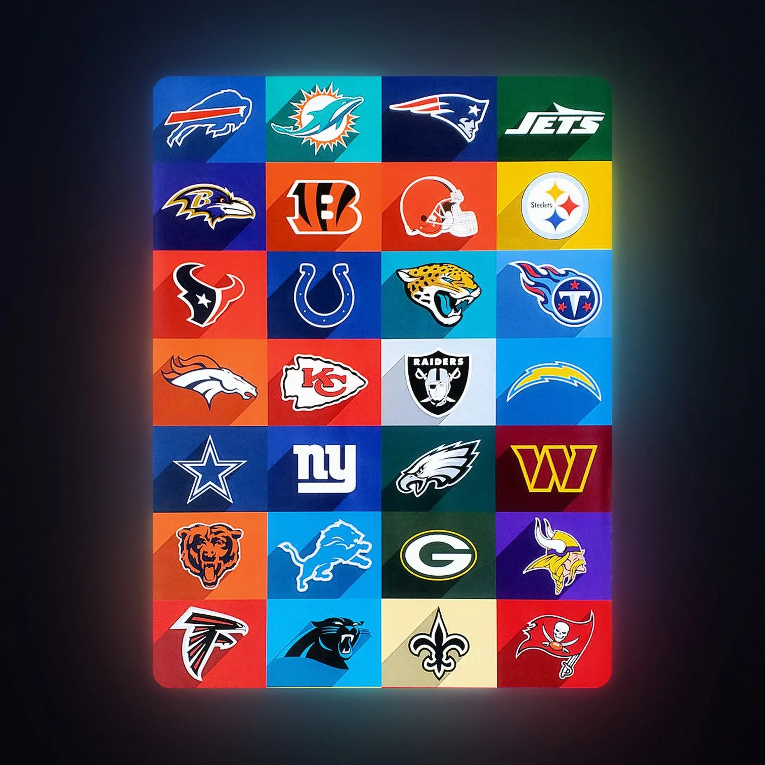 NFL Teams LED-Leuchte