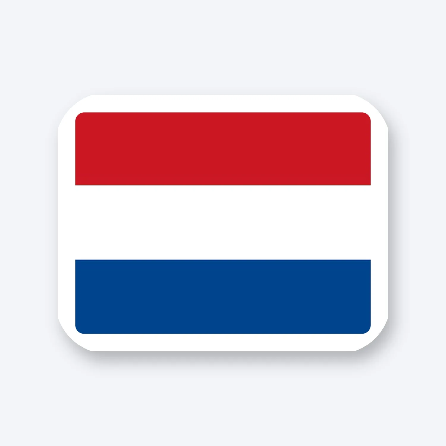 Niederlande Flagge Aufkleber Set