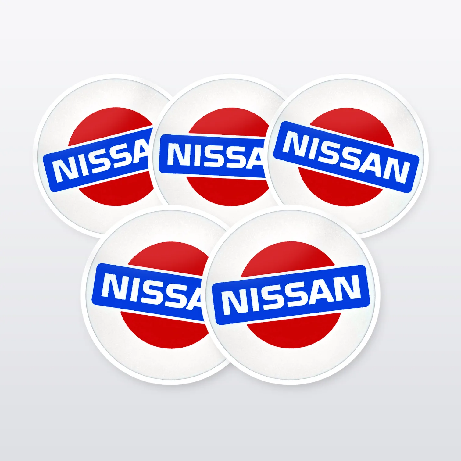 Nissan Aufkleber Set ALT – 5 Sticker