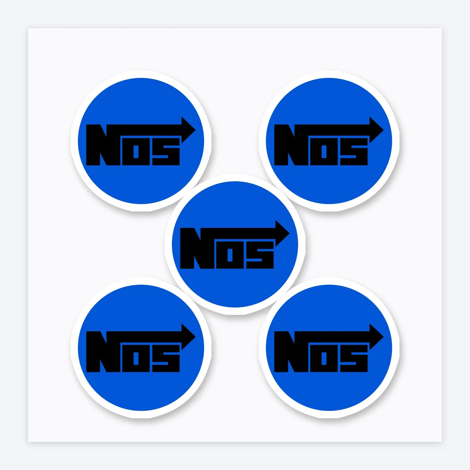 NOS Nitrous Oxide Systems Aufkleber Set