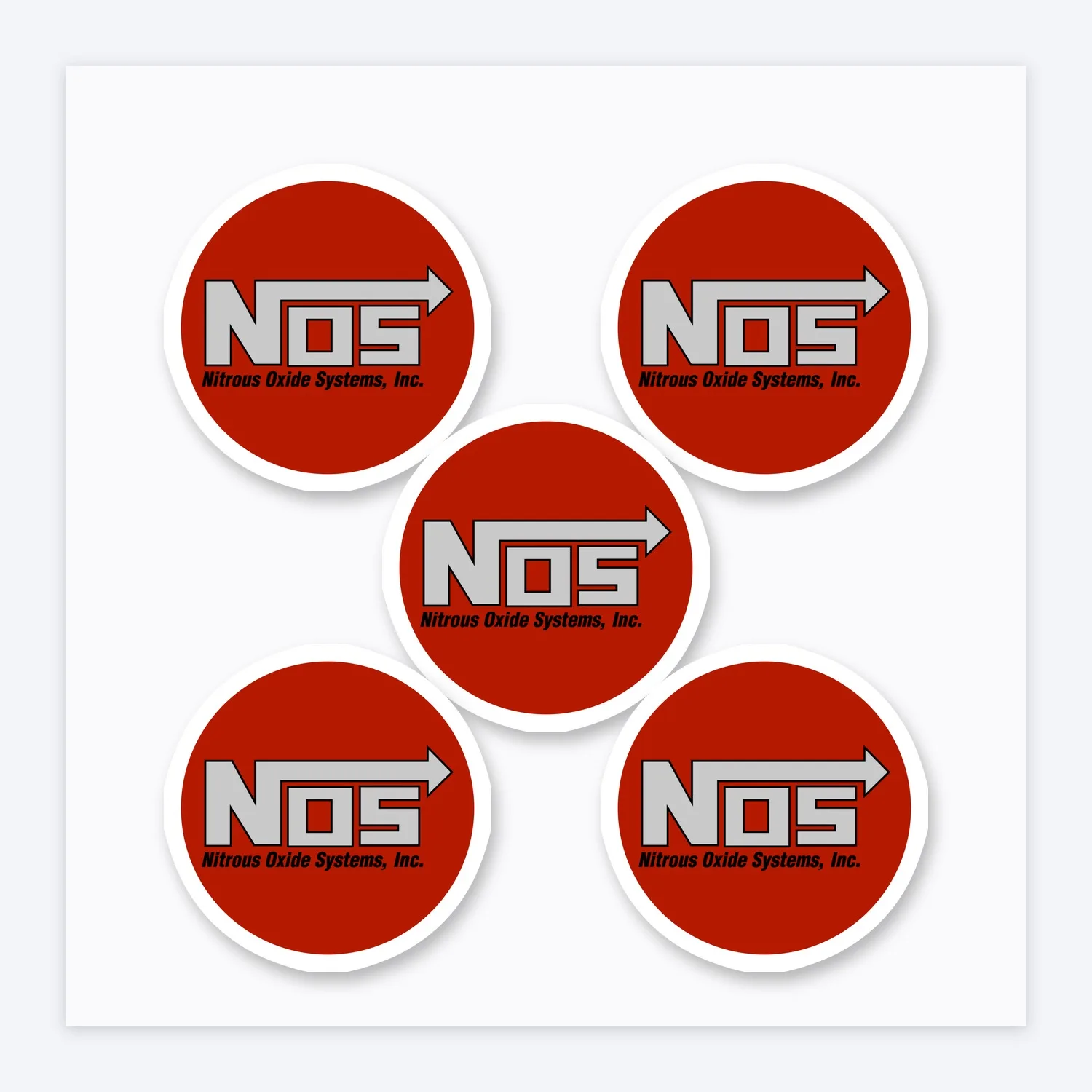 NOS Nitrous Oxide Systems Aufkleber Set II