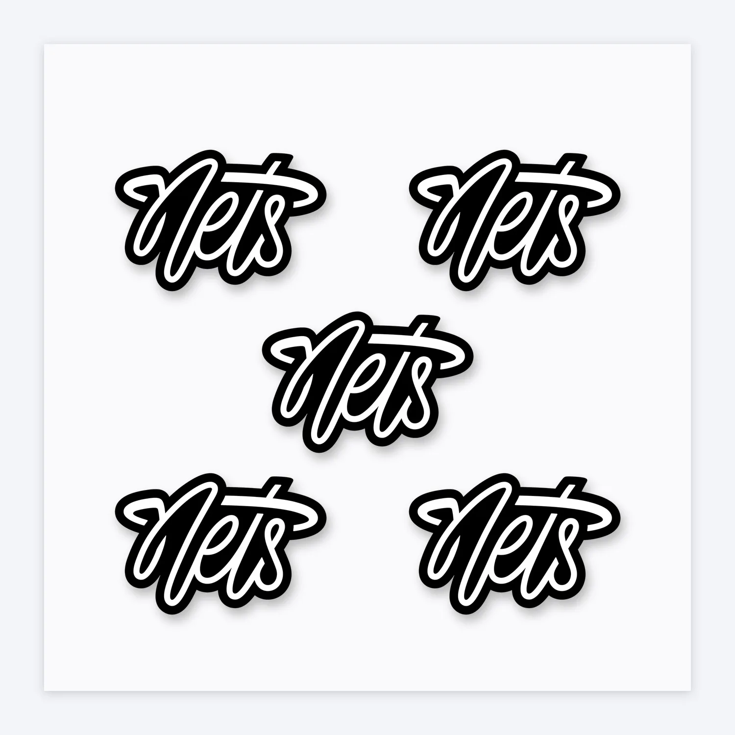 NY Brooklyn Nets NBA Aufkleber Set