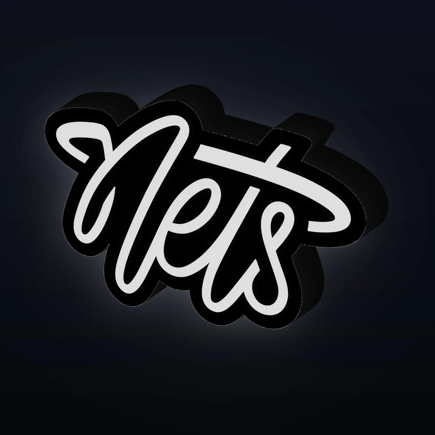 NY Brooklyn Nets NBA LED-Leuchte