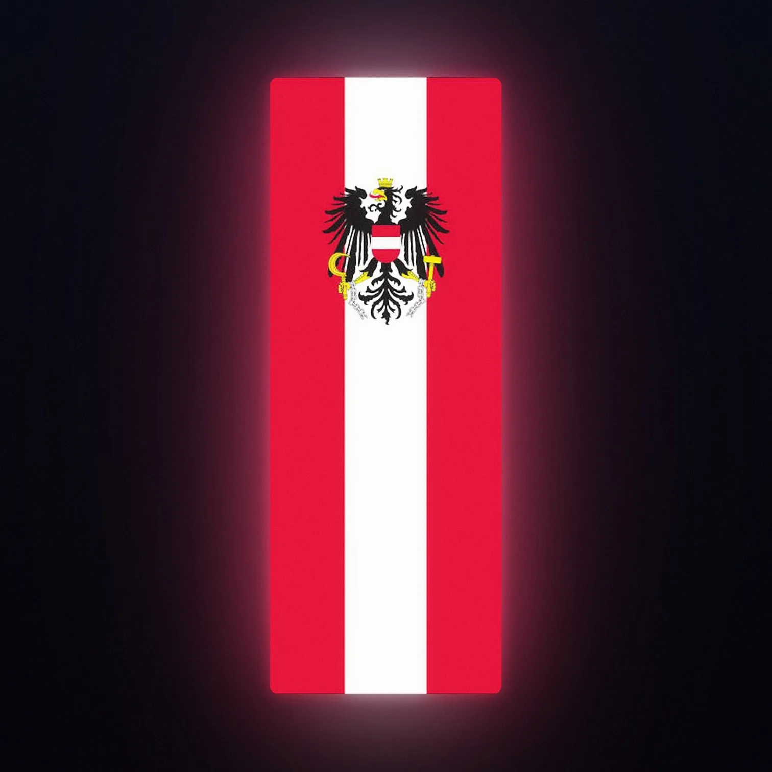 Österreich Flagge LED-Leuchte