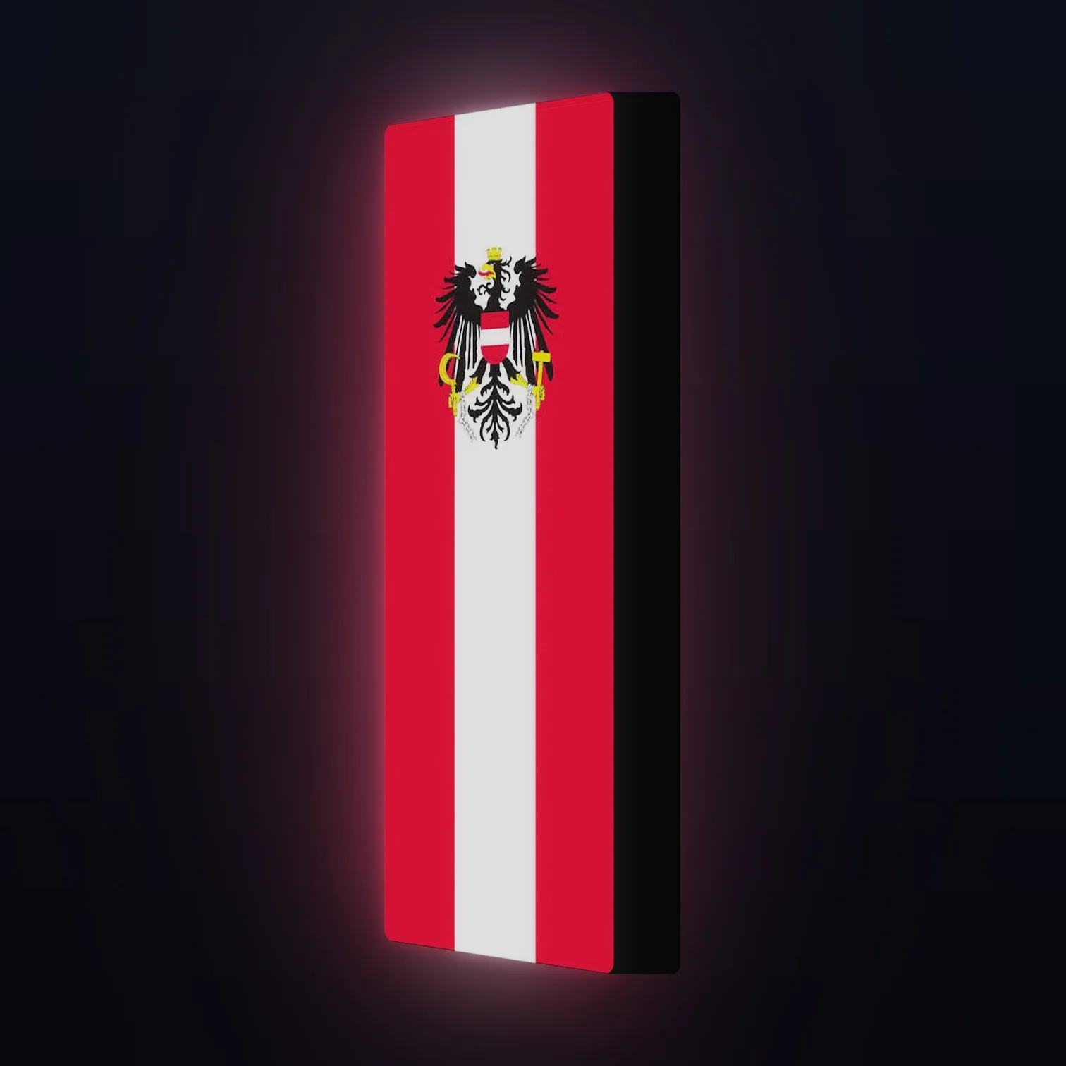 Österreich Flagge LED-Leuchte
