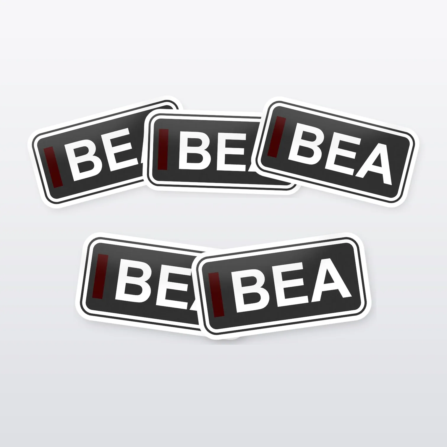 Oliver Bearman Aufkleber Set – 5 Sticker
