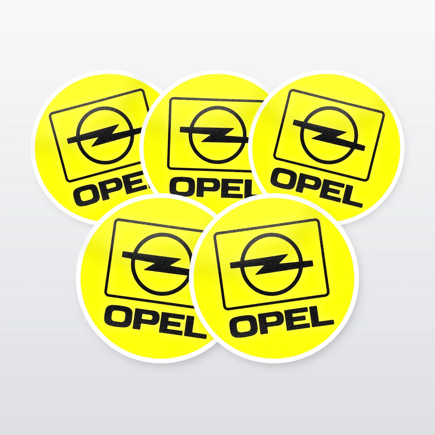 Opel Aufkleber Set Classic Logo – 5 Sticker