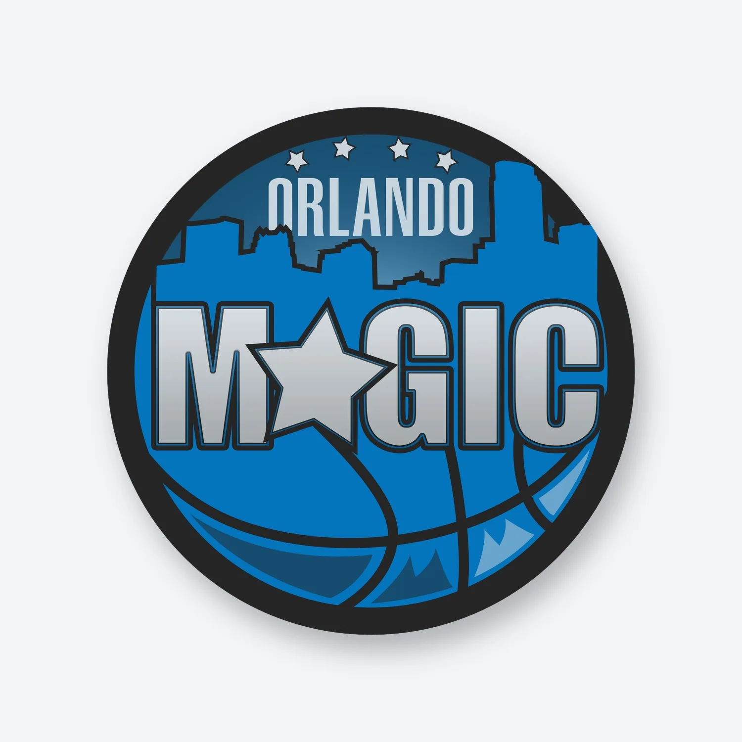 Orlando Magic NBA Aufkleber Set I