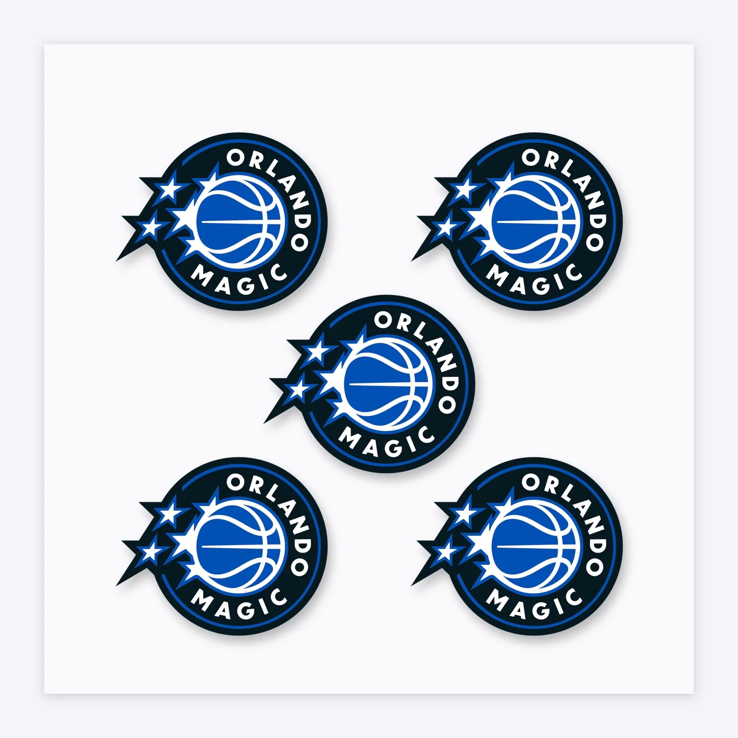 Orlando Magic NBA Aufkleber Set II