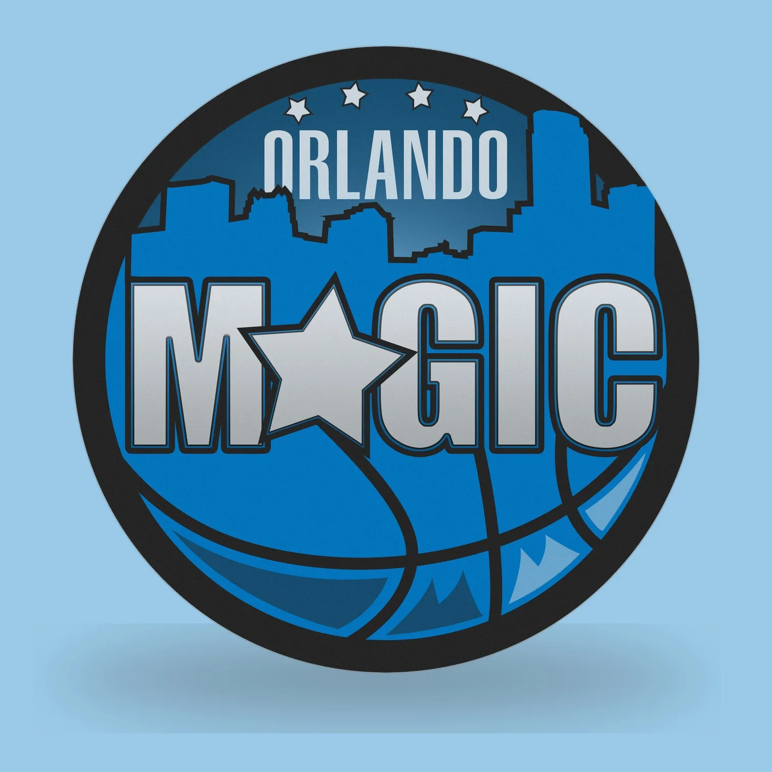 Orlando Magic NBA LED-Leuchte I