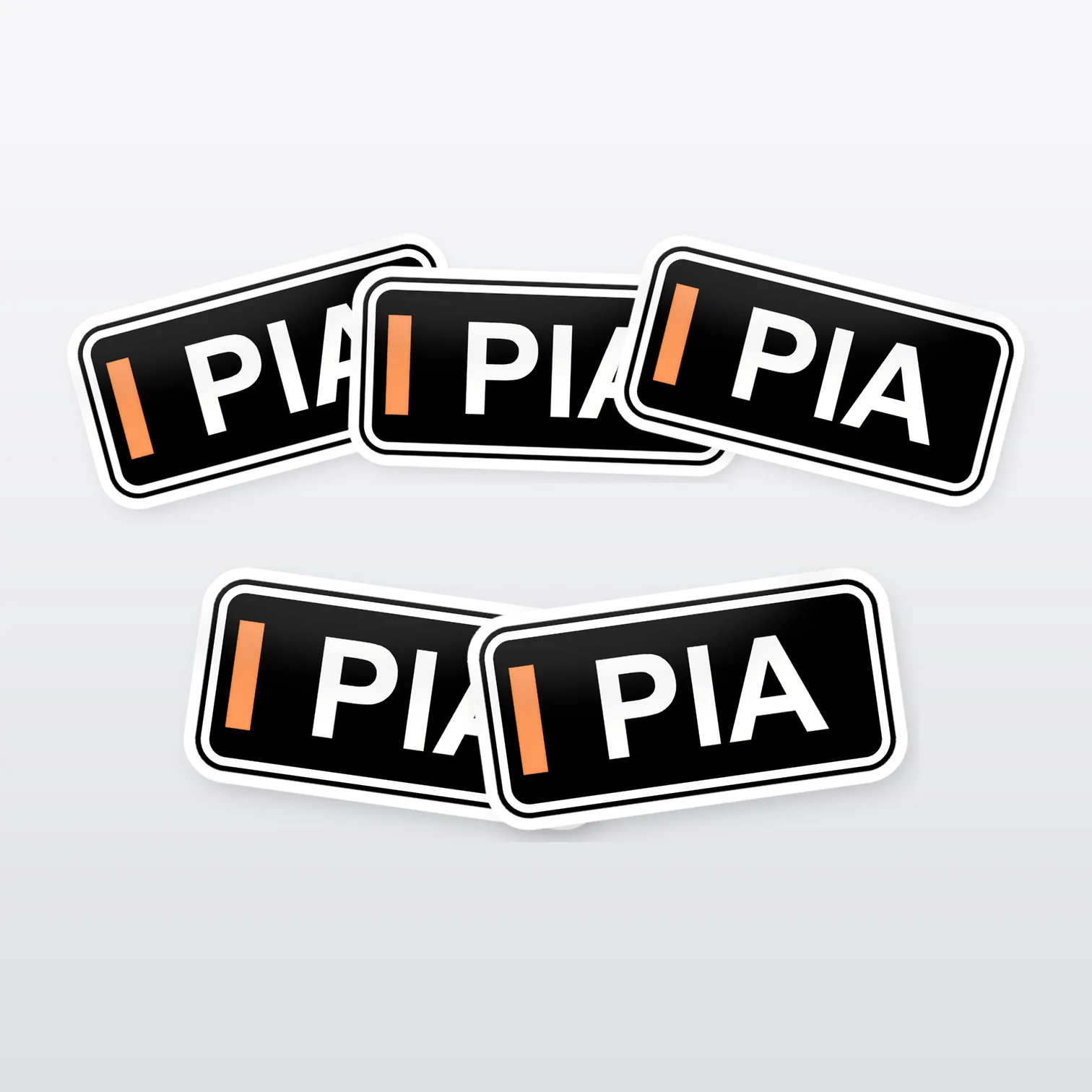 Oscar Piastri Aufkleber Set – 5 Sticker