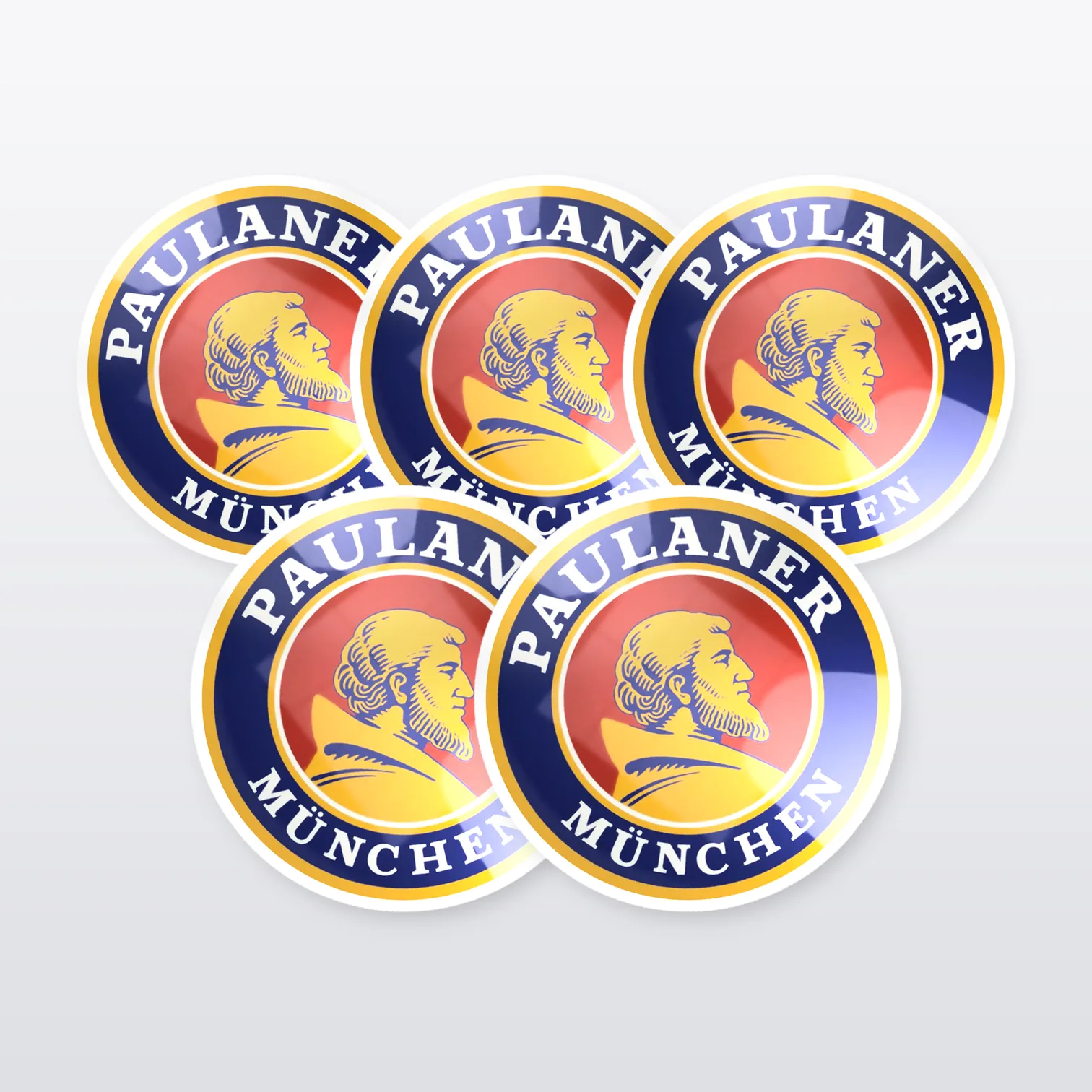 Paulaner Aufkleber Set – 5 Sticker