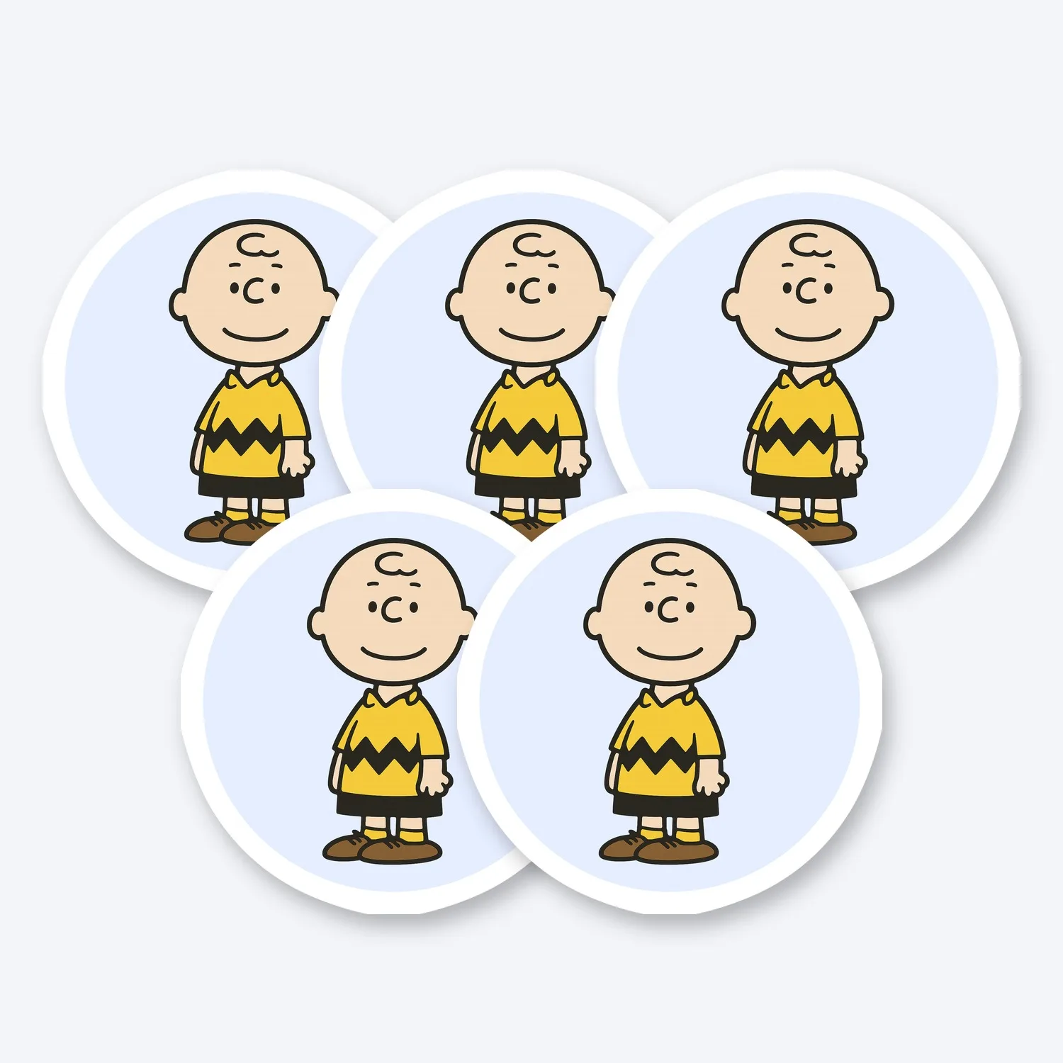 Peanuts Charlie Brown Aufkleber Set
