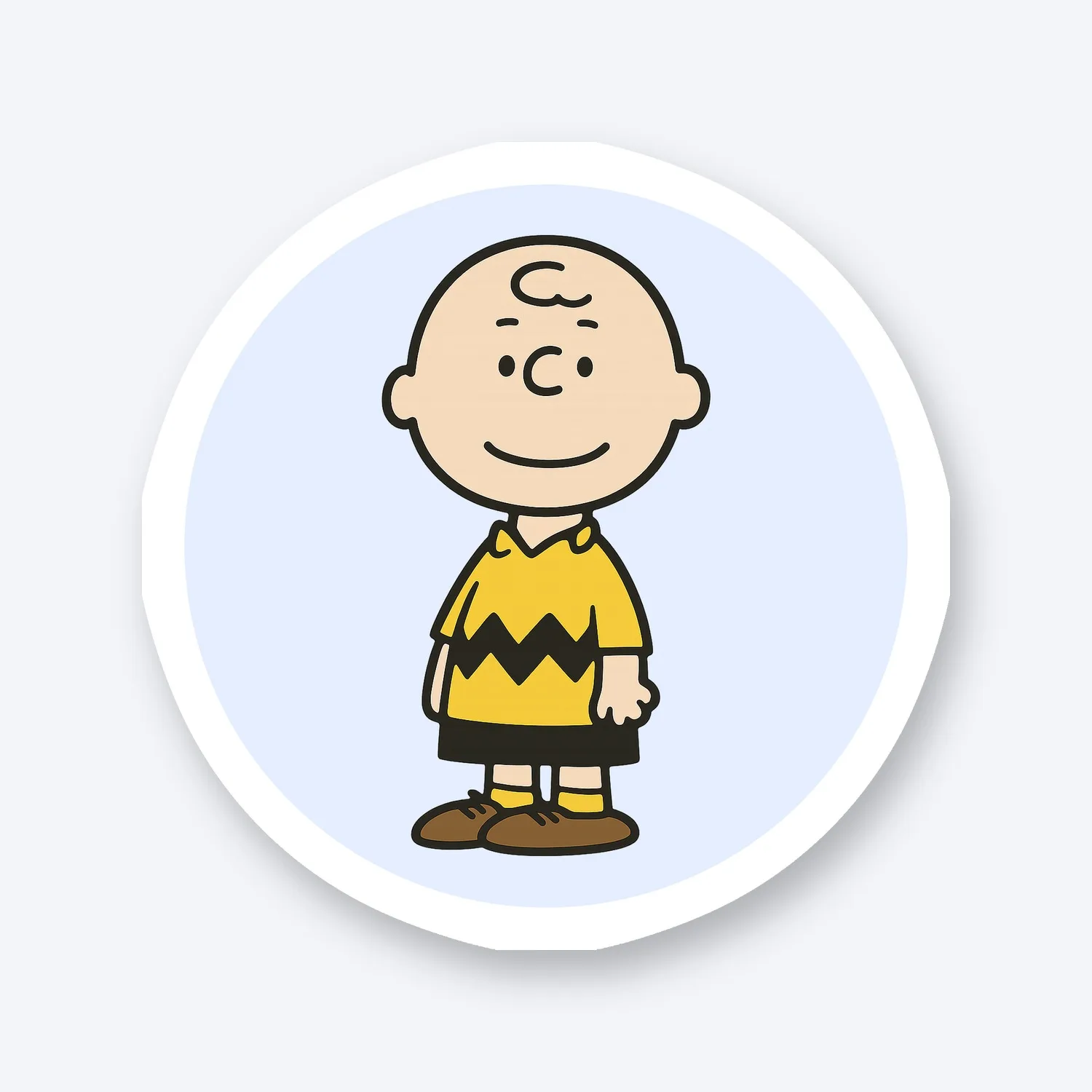 Peanuts Charlie Brown Aufkleber Set