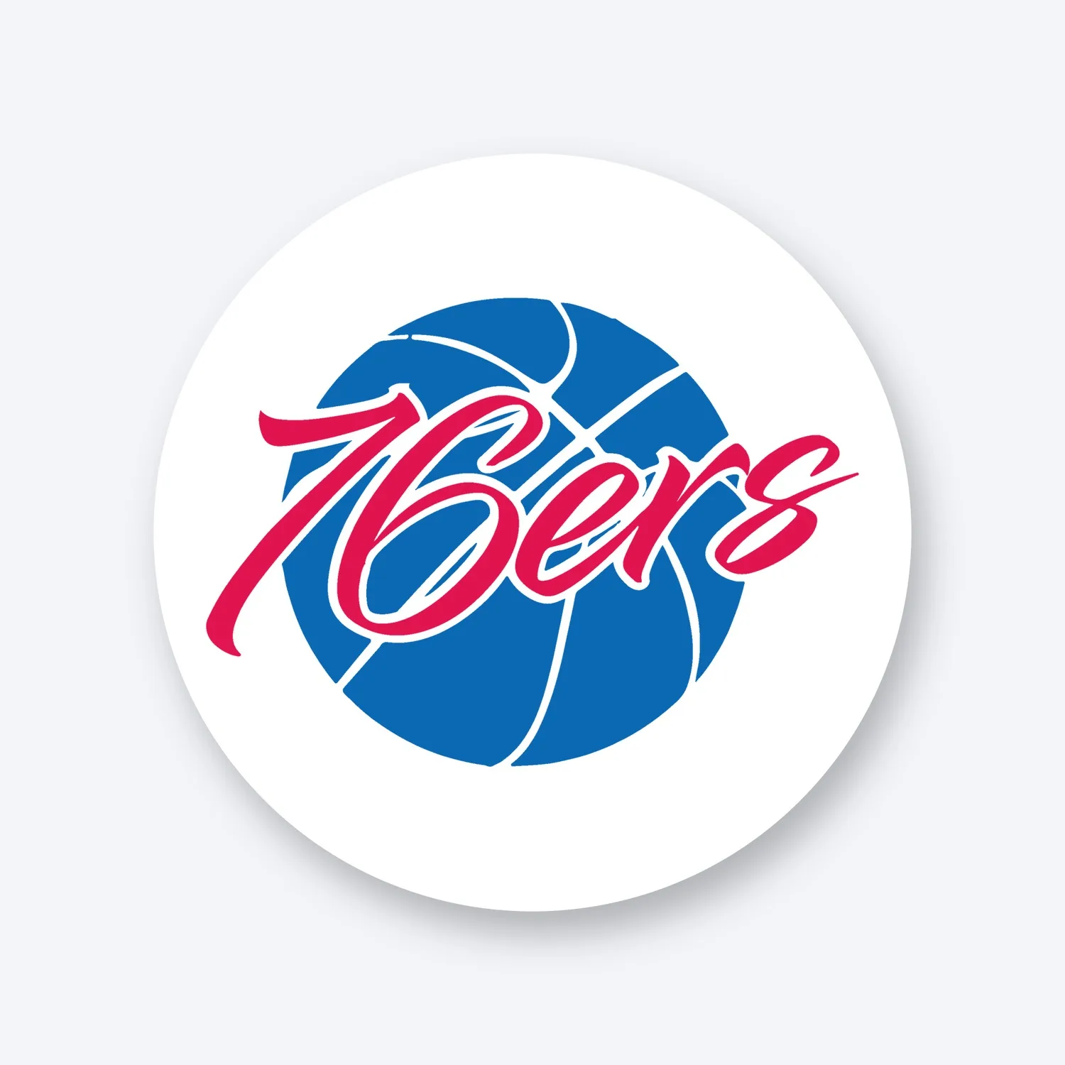 Philadelphia 76ers NBA Aufkleber Set IV