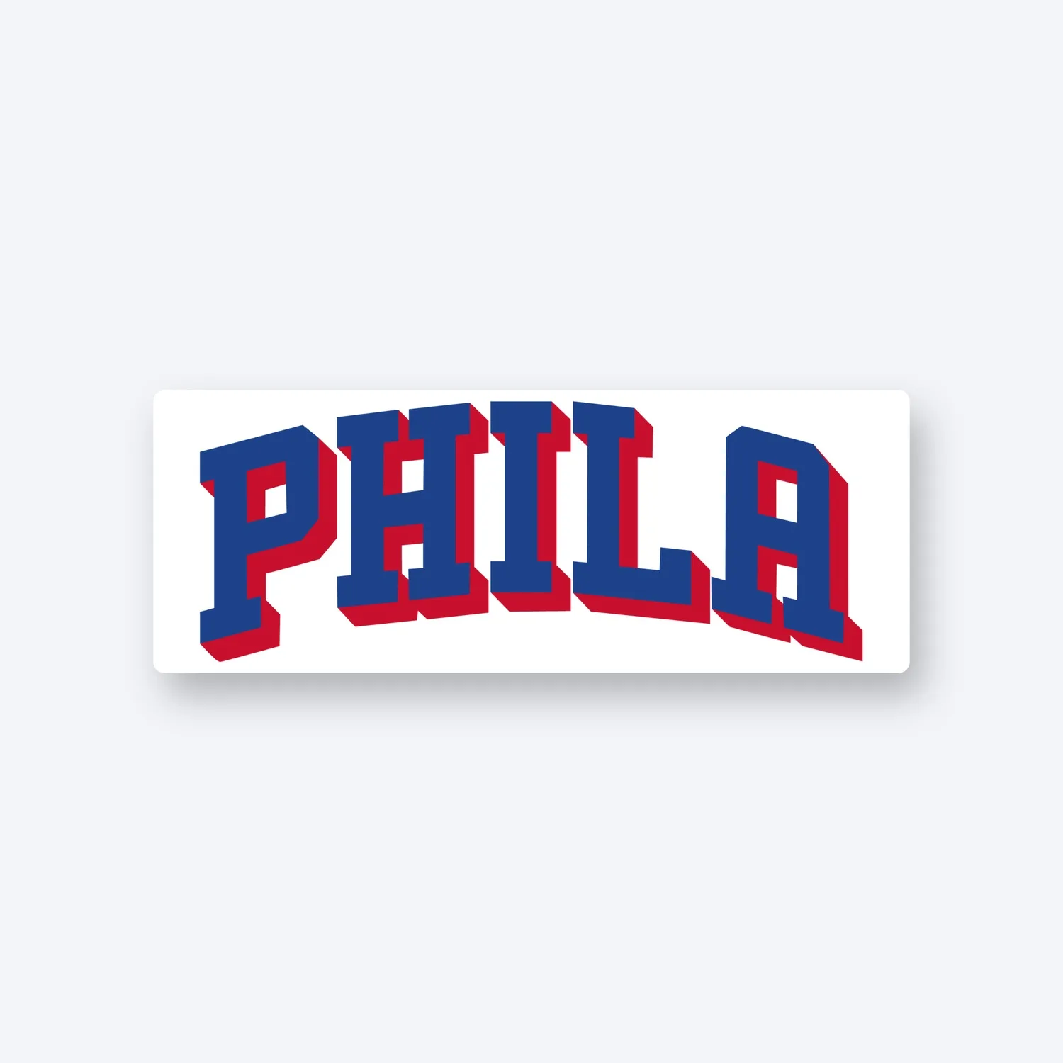 Philadelphia 76ers NBA Aufkleber Set V
