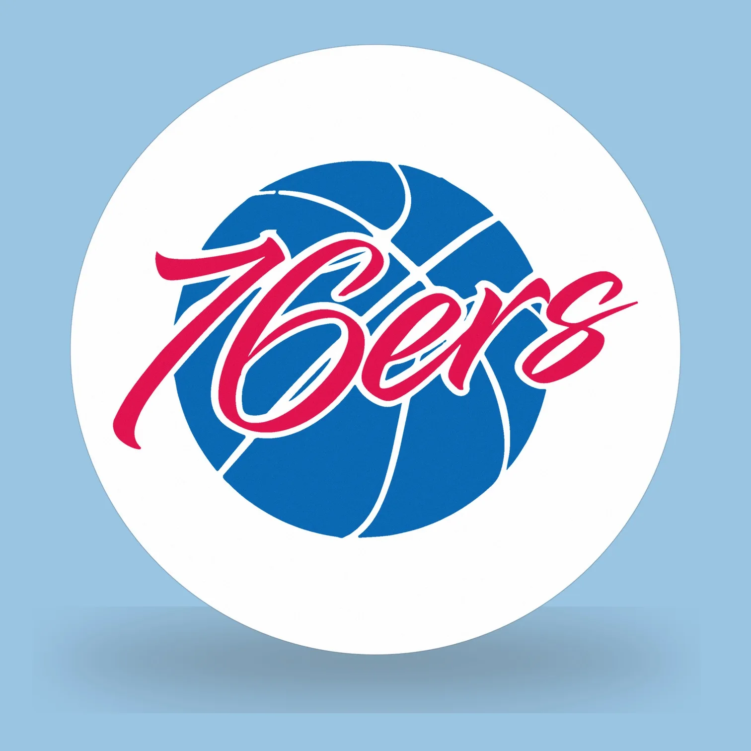 Philadelphia 76ers NBA LED-Leuchte IV