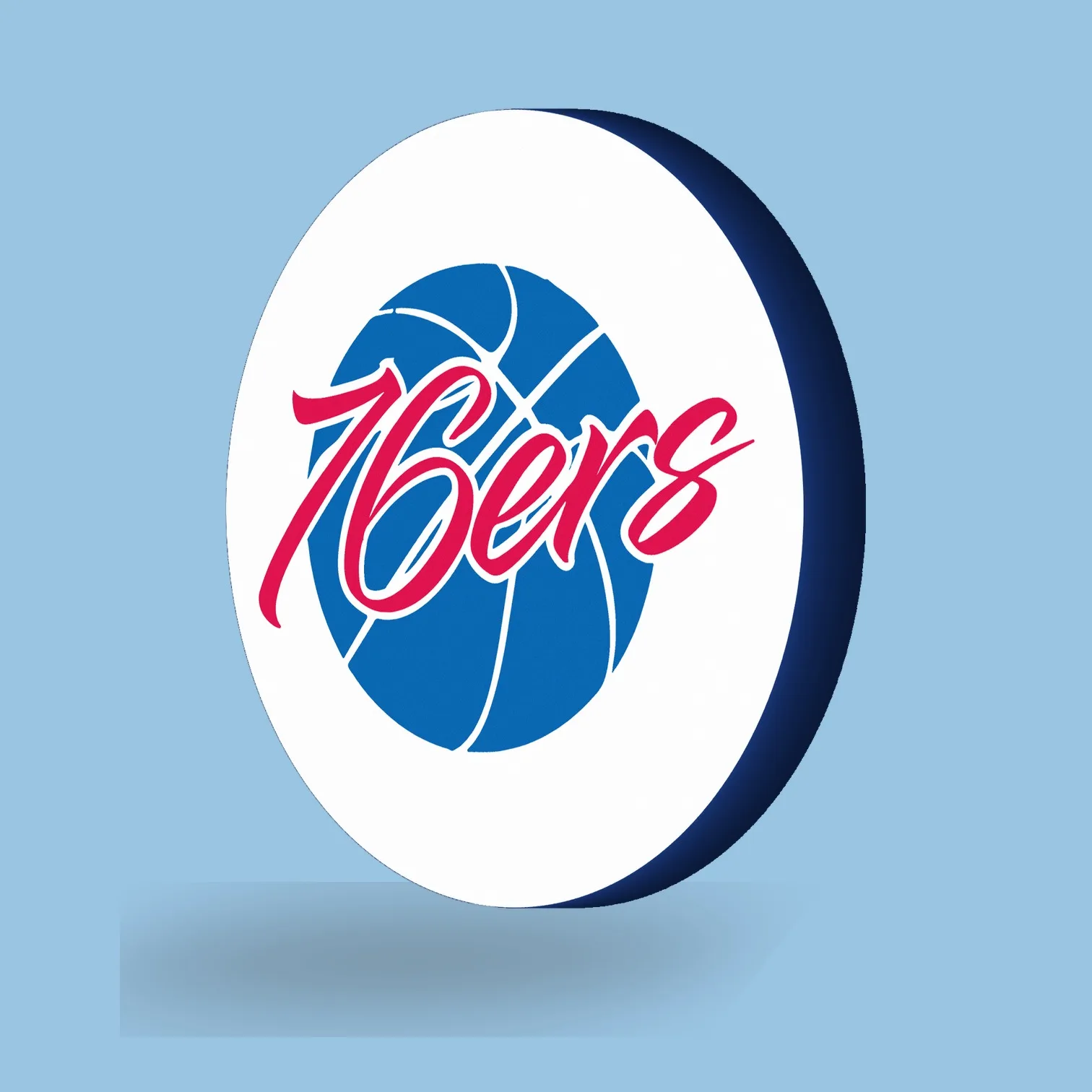 Philadelphia 76ers NBA LED-Leuchte IV