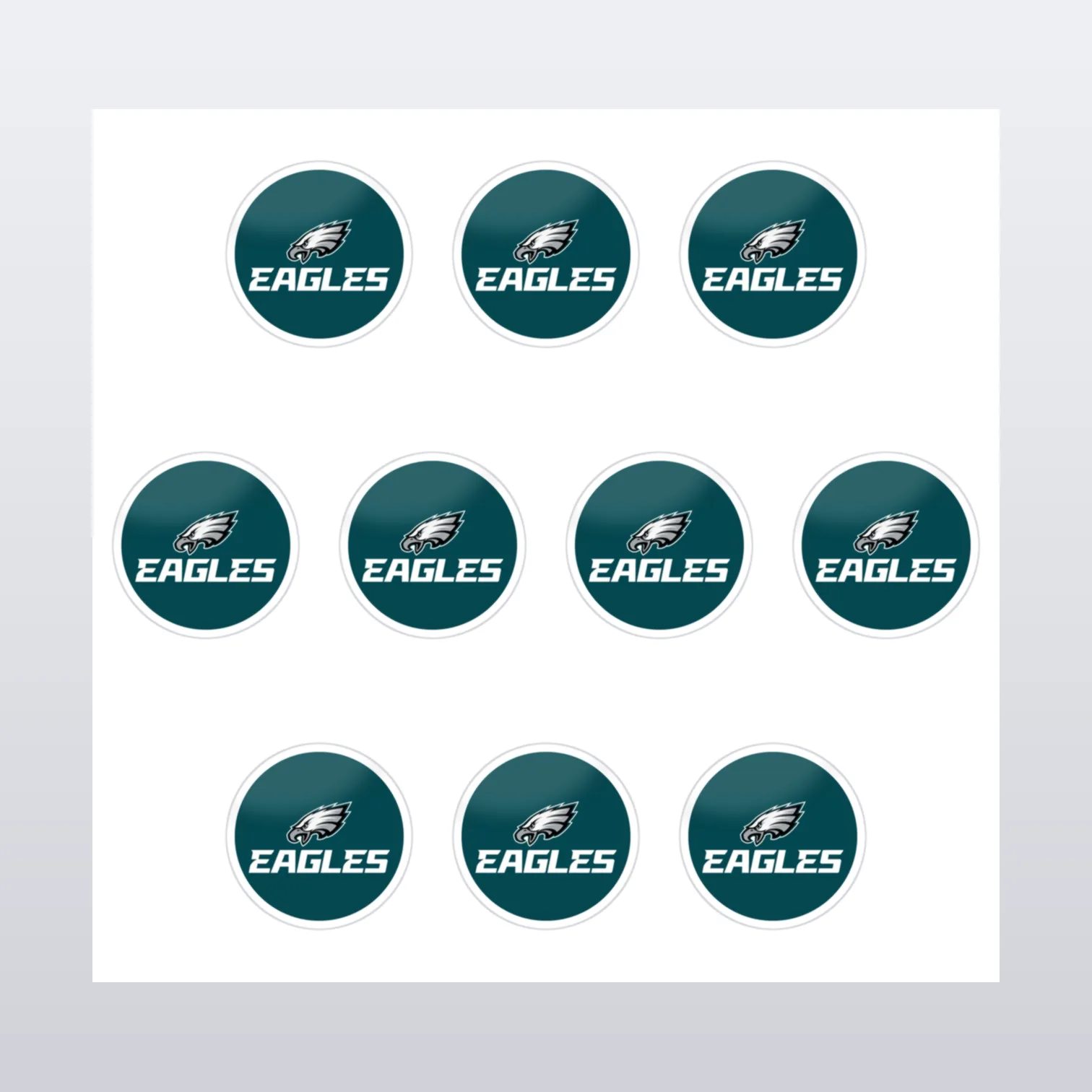 Philadelphia Eagles Aufkleber Set I