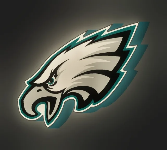 Philadelphia Eagles LED-Leuchtschild
