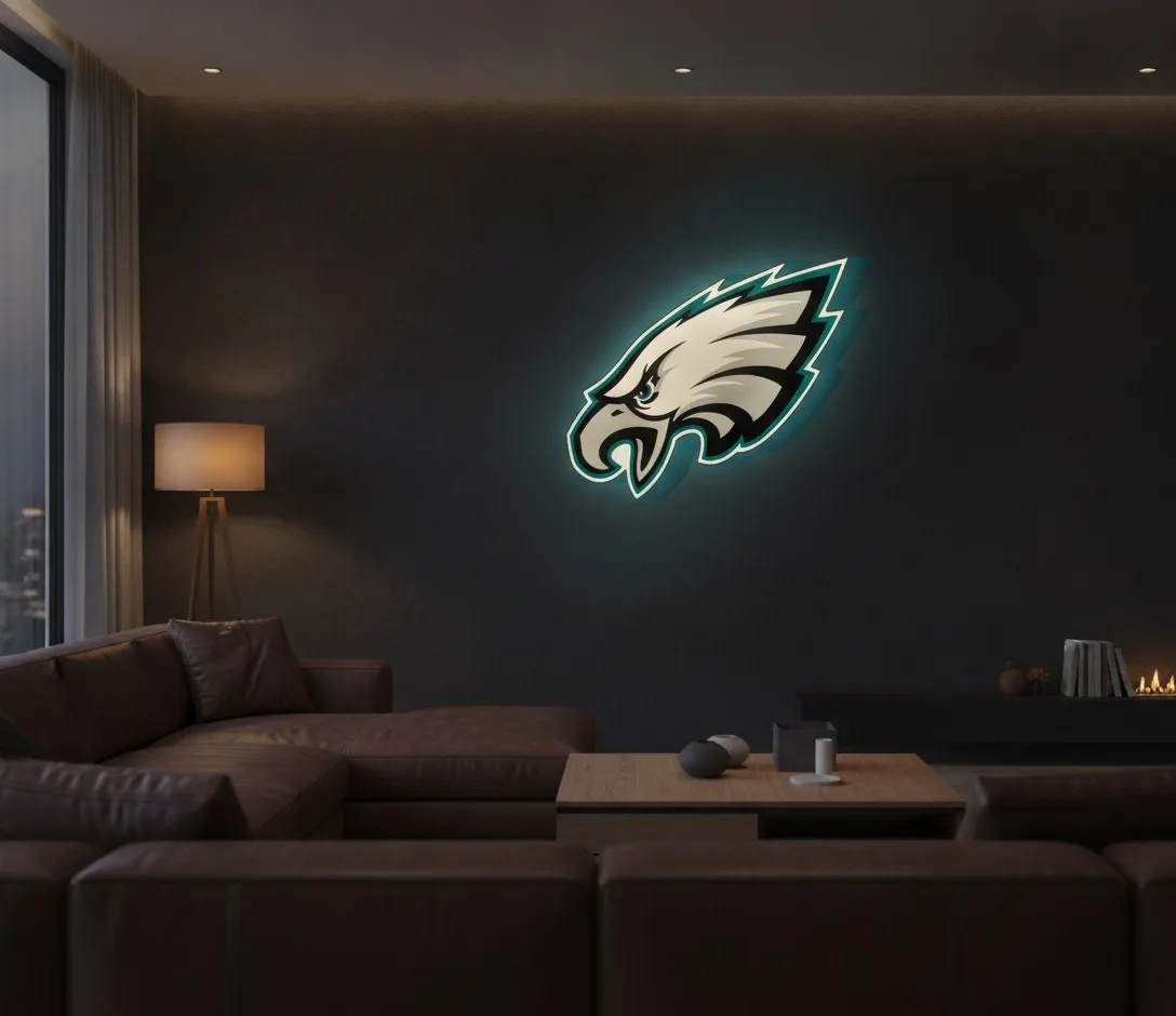 Philadelphia Eagles LED-Leuchtschild