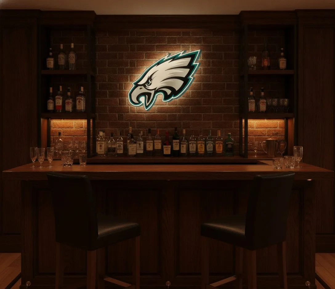 Philadelphia Eagles LED-Leuchtschild