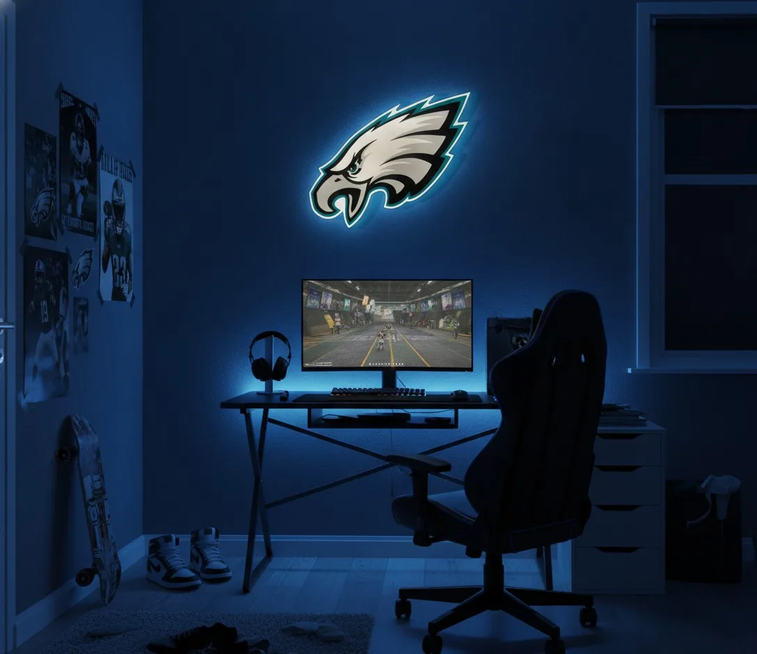 Philadelphia Eagles LED-Leuchtschild
