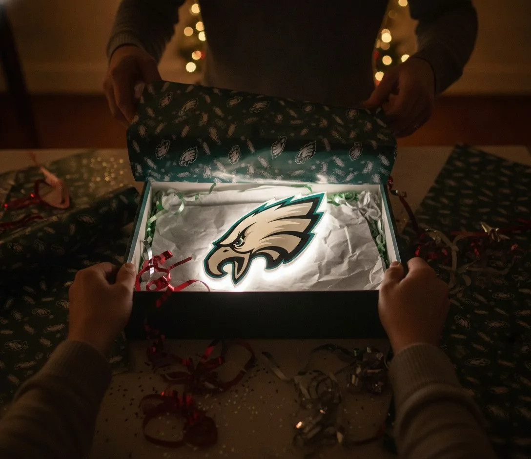 Philadelphia Eagles LED-Leuchtschild