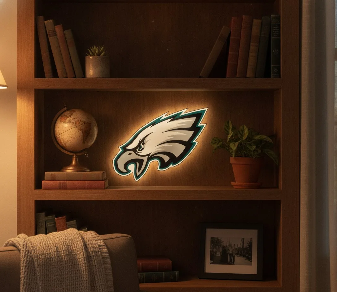 Philadelphia Eagles LED-Leuchtschild