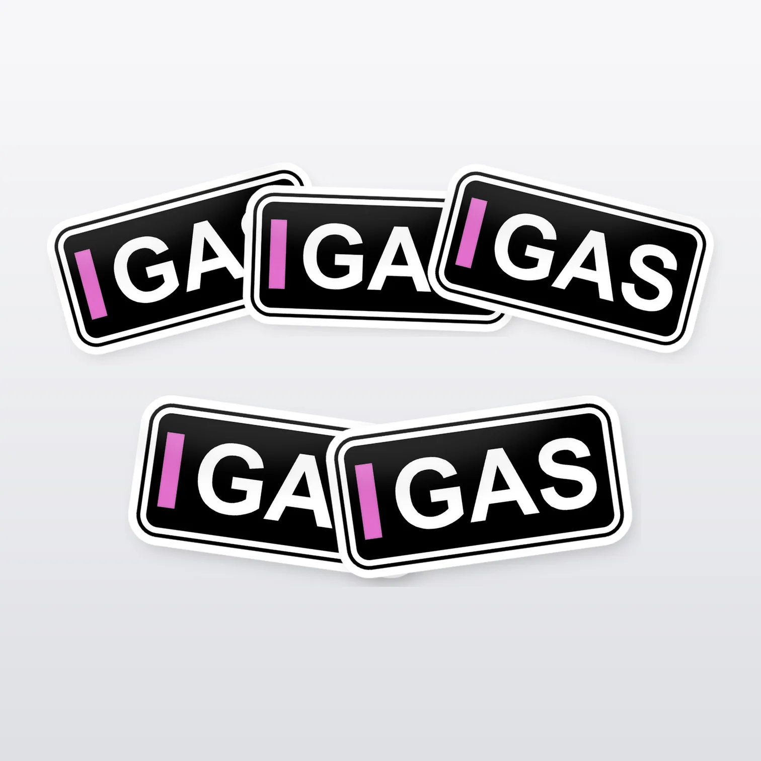 Pierre Gasly Aufkleber Set – 5 Sticker