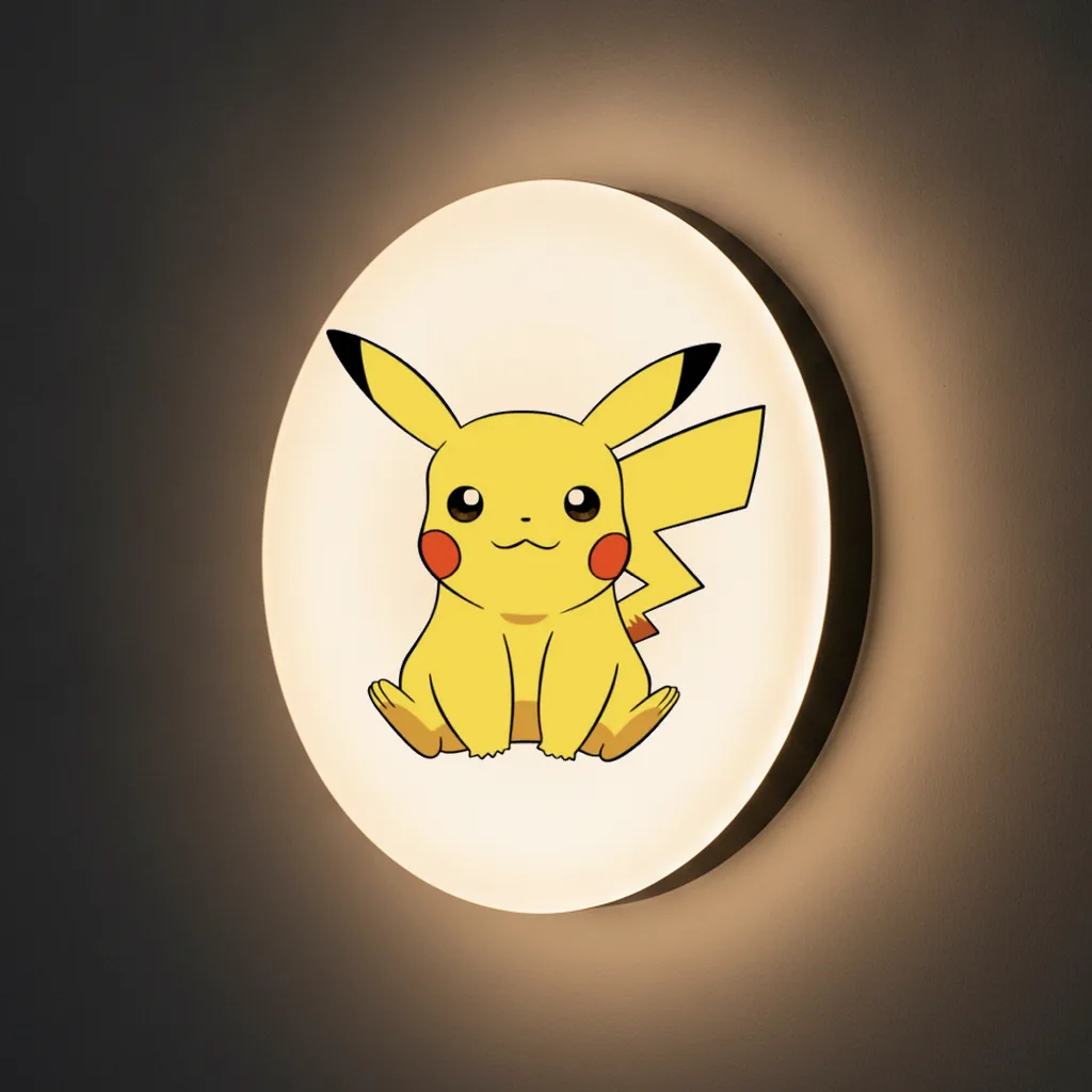 Pikachu LED-Leuchtschild