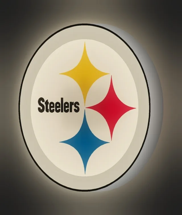 Pittsburgh Steelers LED-Leuchtschild