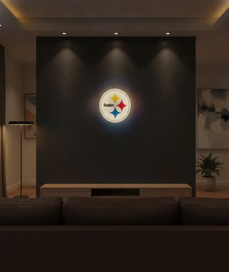 Pittsburgh Steelers LED-Leuchtschild